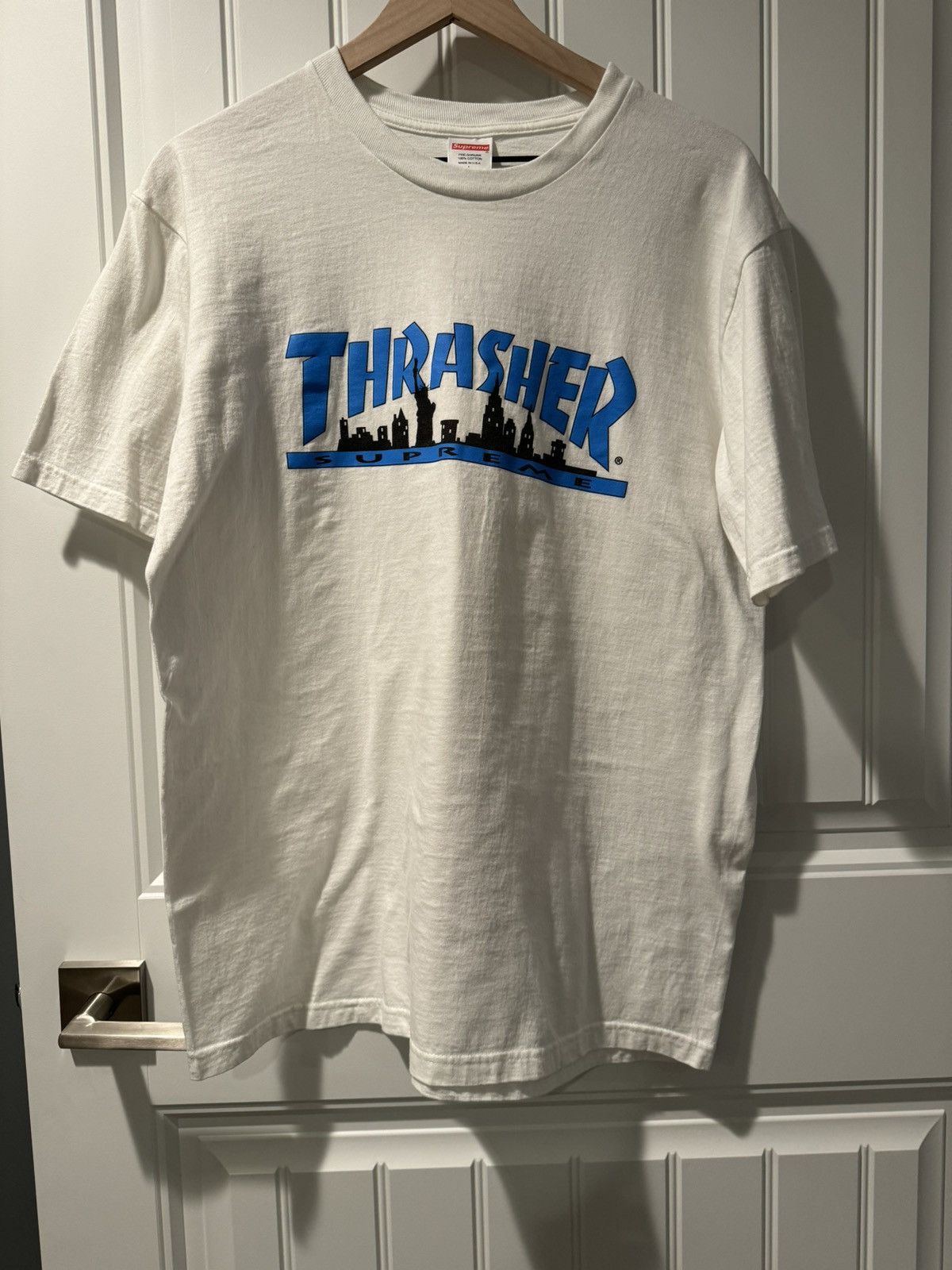 【新品】Supreme / Thrasher® Skyline Tee Supreme-Thrasher-Skyline-Tee-