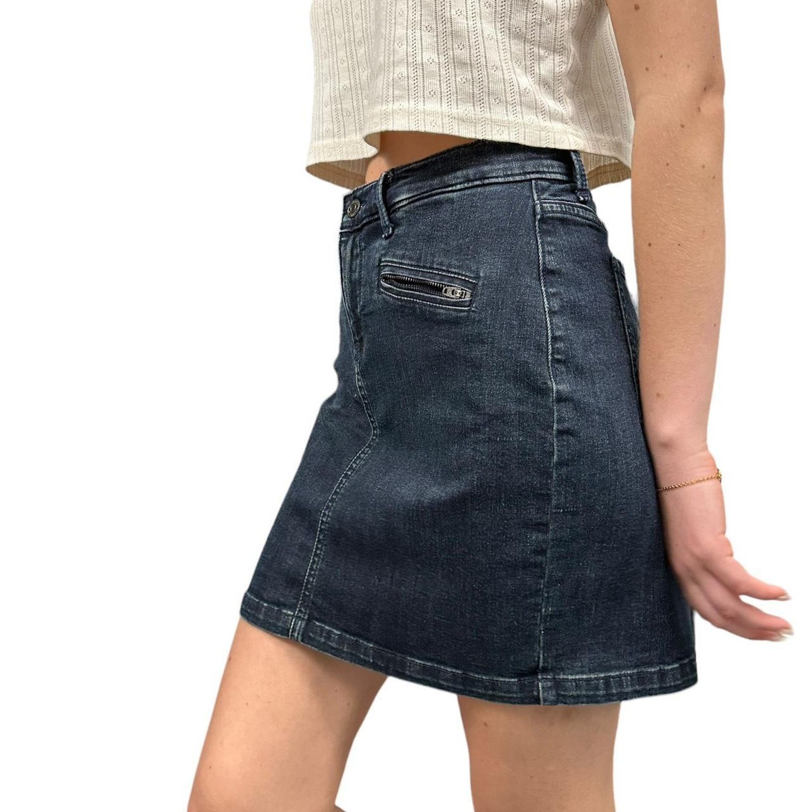 Banana Republic Denim skirt 30x16 Size 30" / US 8 / IT 44 - 5 Thumbnail