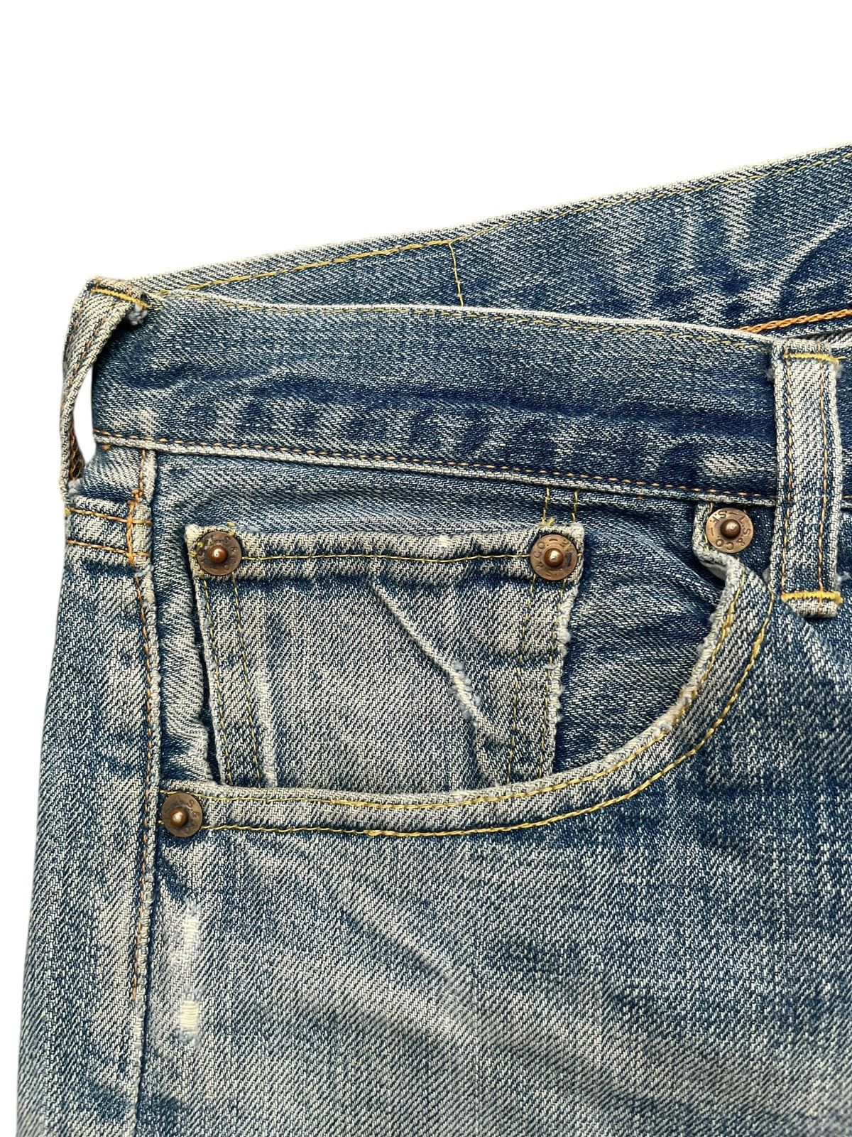 Levi's Vintage Levis 501 E 1966 1967 Selvedge Denim Size US 32 / EU 48 - 8 Thumbnail