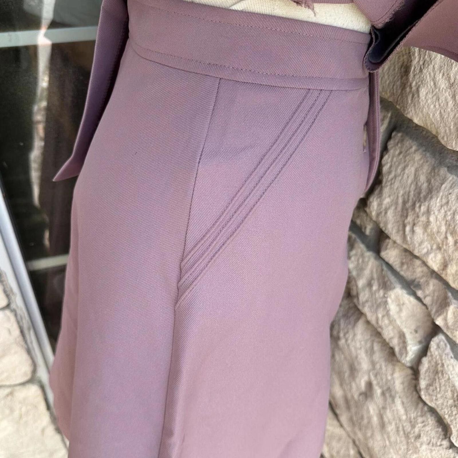Other Lilac 2-piece skirt set jacket #preppy vintage small Size S / US 4 / IT 40 - 6 Thumbnail