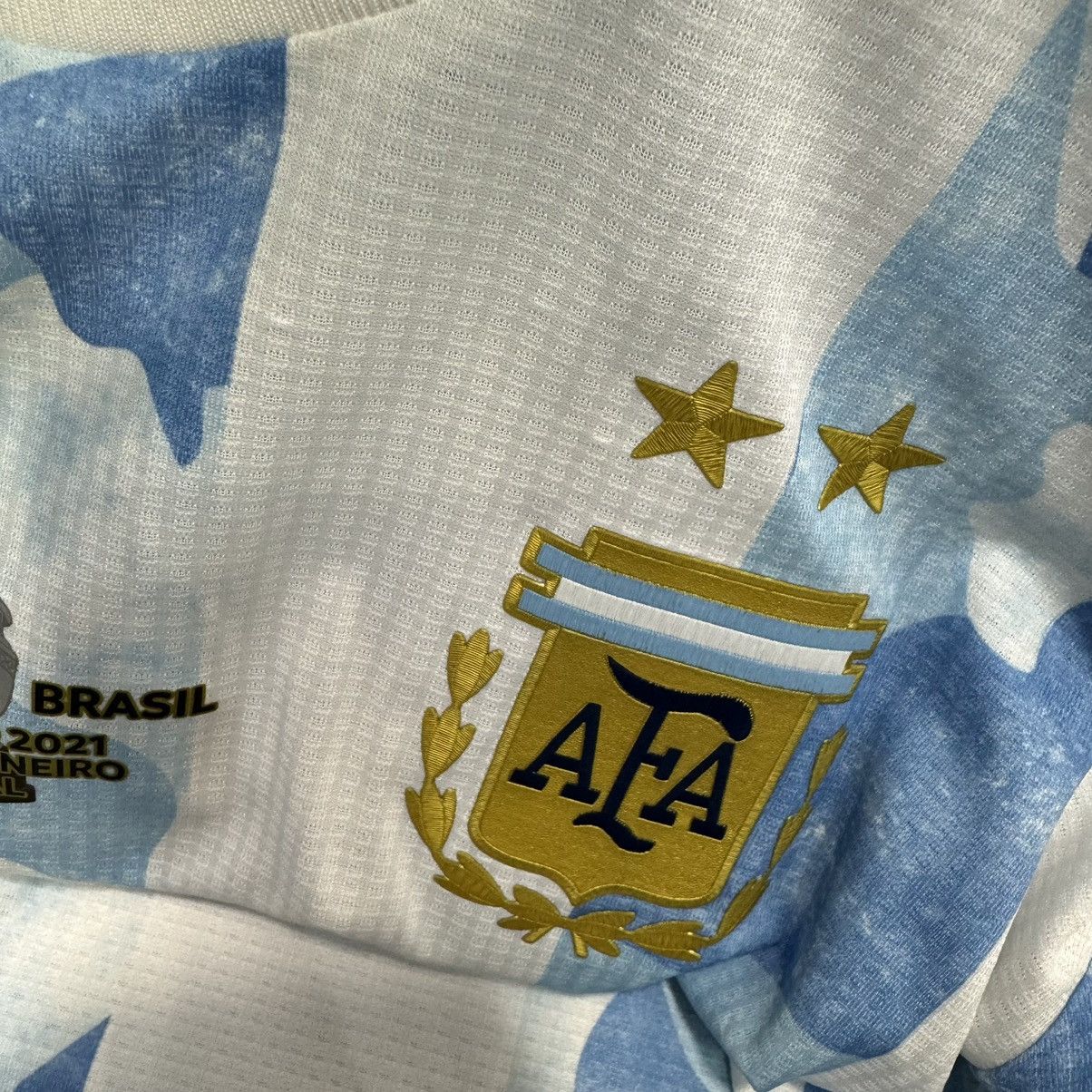 Adidas Argentina 2021 Copa America player issue Final #10 Messi Size US M / EU 48-50 / 2 - 13 Thumbnail