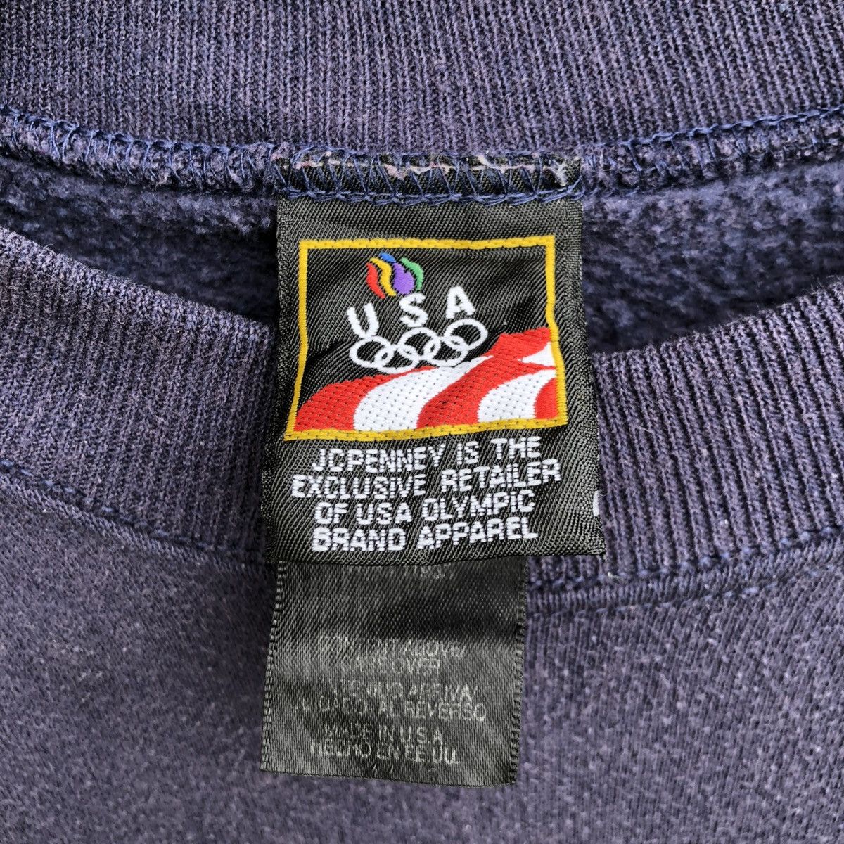 USA Olympics Vintage 90s Olympic Sweatshirt Size US L / EU 52-54 / 3 - 9 Thumbnail
