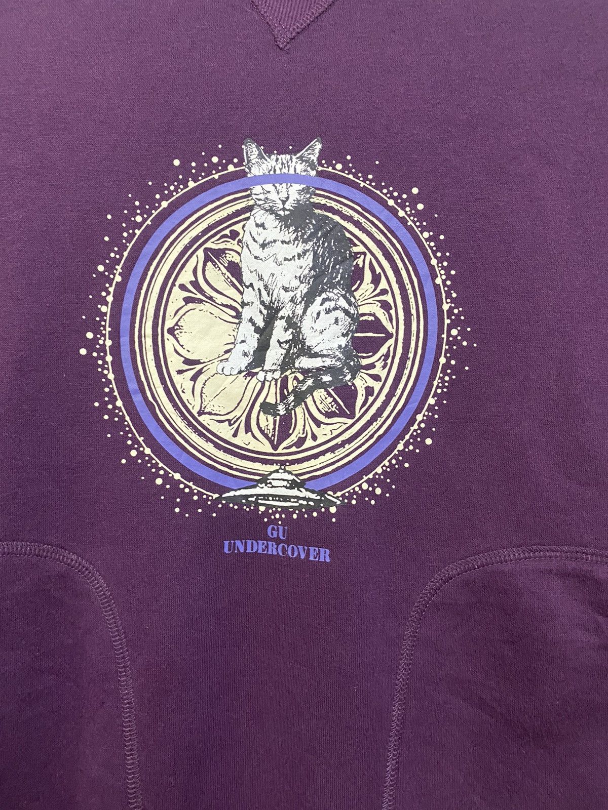 Undercover 💥 GU X UNDERCOVER CAT CIRCLE LOGO LONG SWAETER Size M / US 6-8 / IT 42-44 - 2 Thumbnail