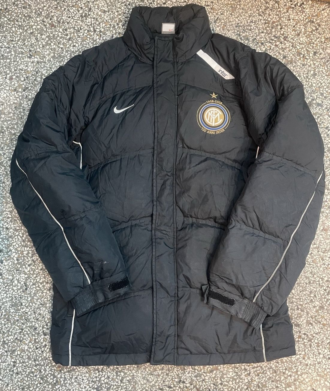 Nike Nike x Inter Milan 100 Year Anniversary Puffer (2008) Size US S / EU 44-46 / 1 - 1 Thumbnail