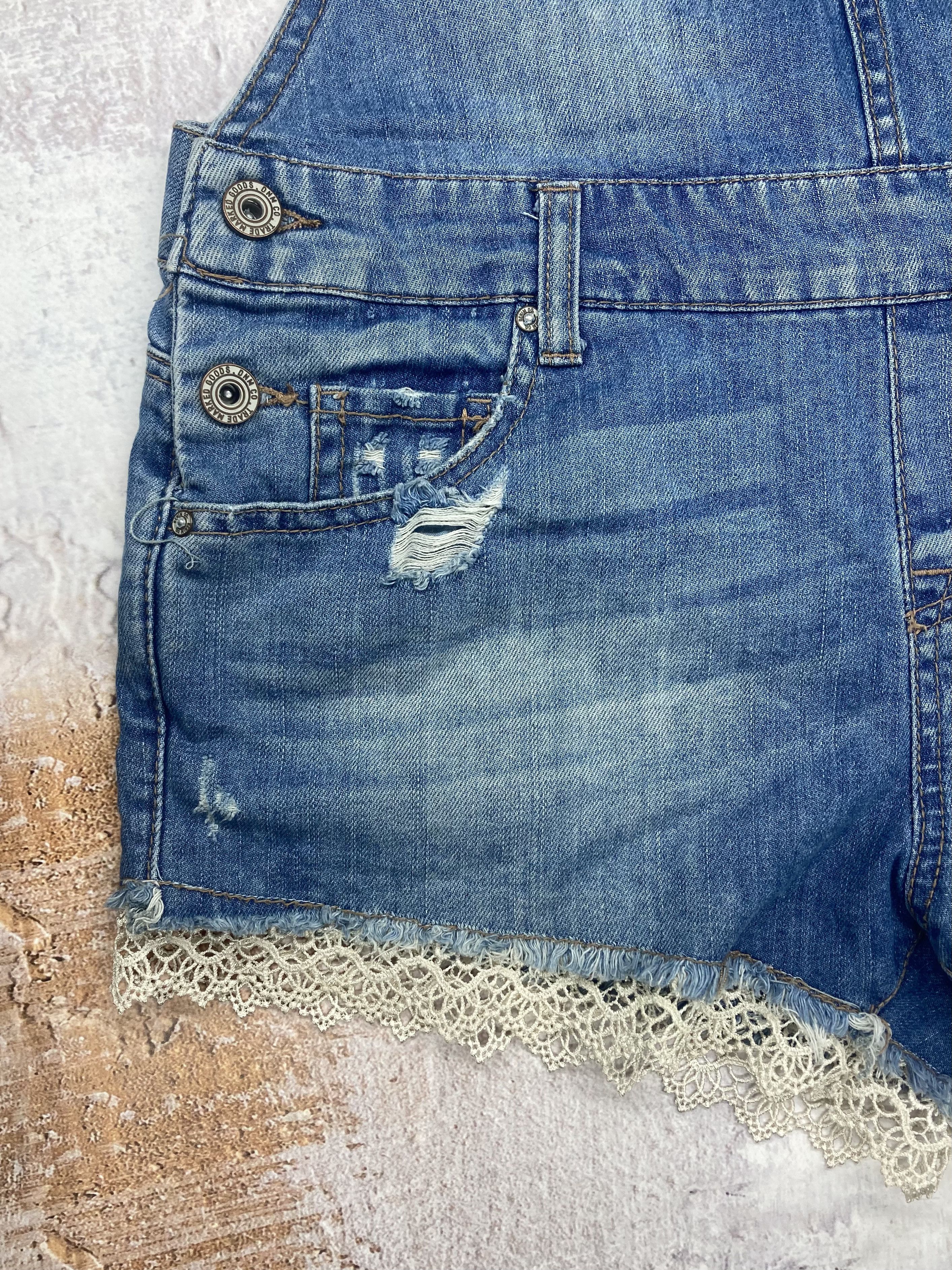 Vintage Vintage Jeans Shorts-Jumpsuit Women’s Size 6 Size 28" / US 6 / IT 42 - 4 Thumbnail