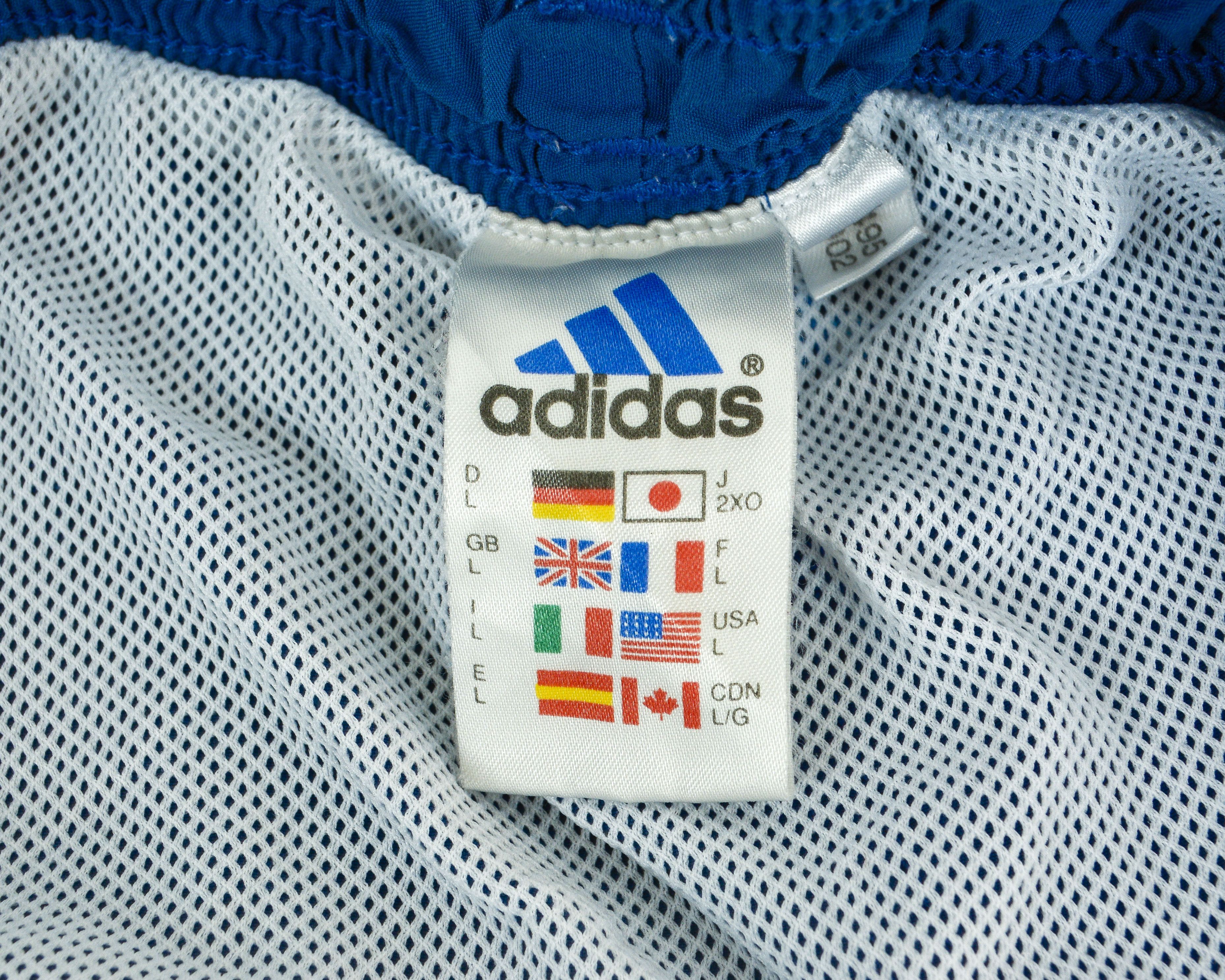 Adidas × Vintage Swim Trunks Shorts 90's Nylon L Retro Sport W34 W36 Pool Size US 34 / EU 50 - 4 Thumbnail