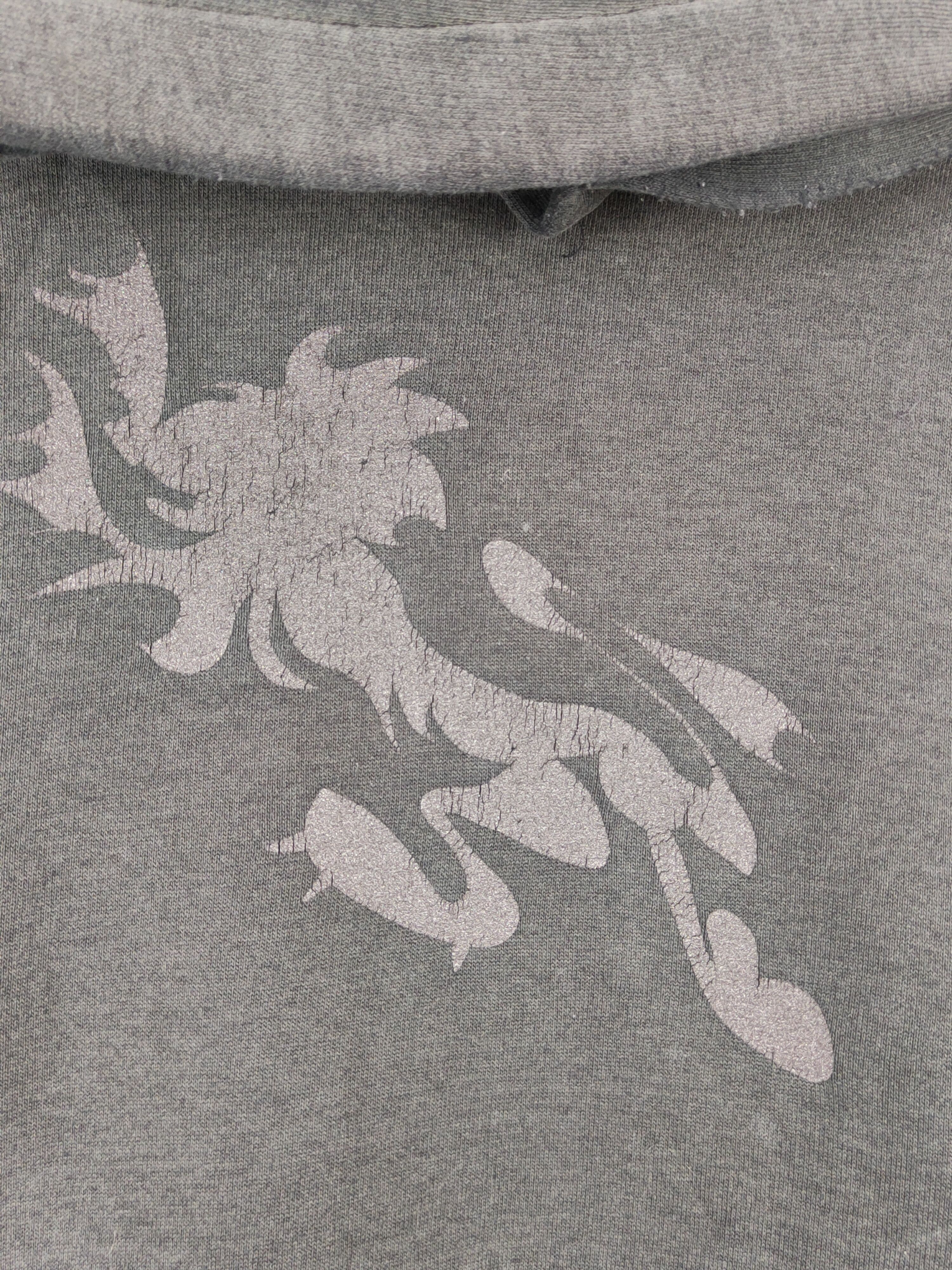 Japanese Brand Matthews Trick Black Faded Hoodie Sweatshirts #W965 Size US M / EU 48-50 / 2 - 3 Thumbnail