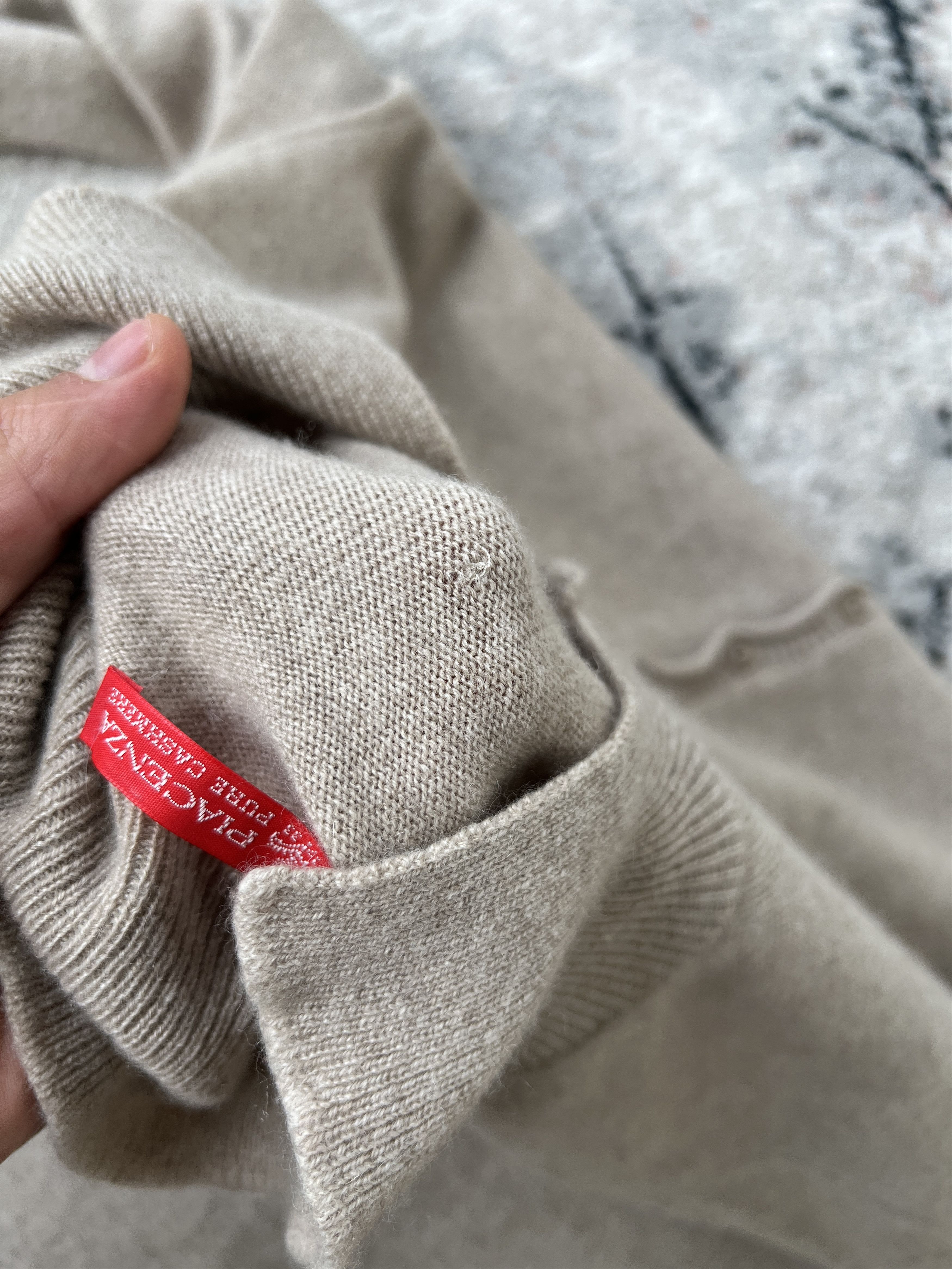 PIACENZA 1833 Piacenza Pure Cashmere Sweater Size L / US 10 / IT 46 - 5 Thumbnail