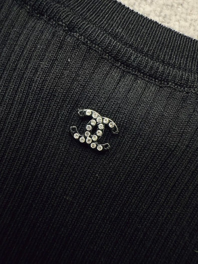 Chanel Chanel 24C popular black star bottom vest Size XS / US 0-2 / IT 36-38 - 6 Thumbnail