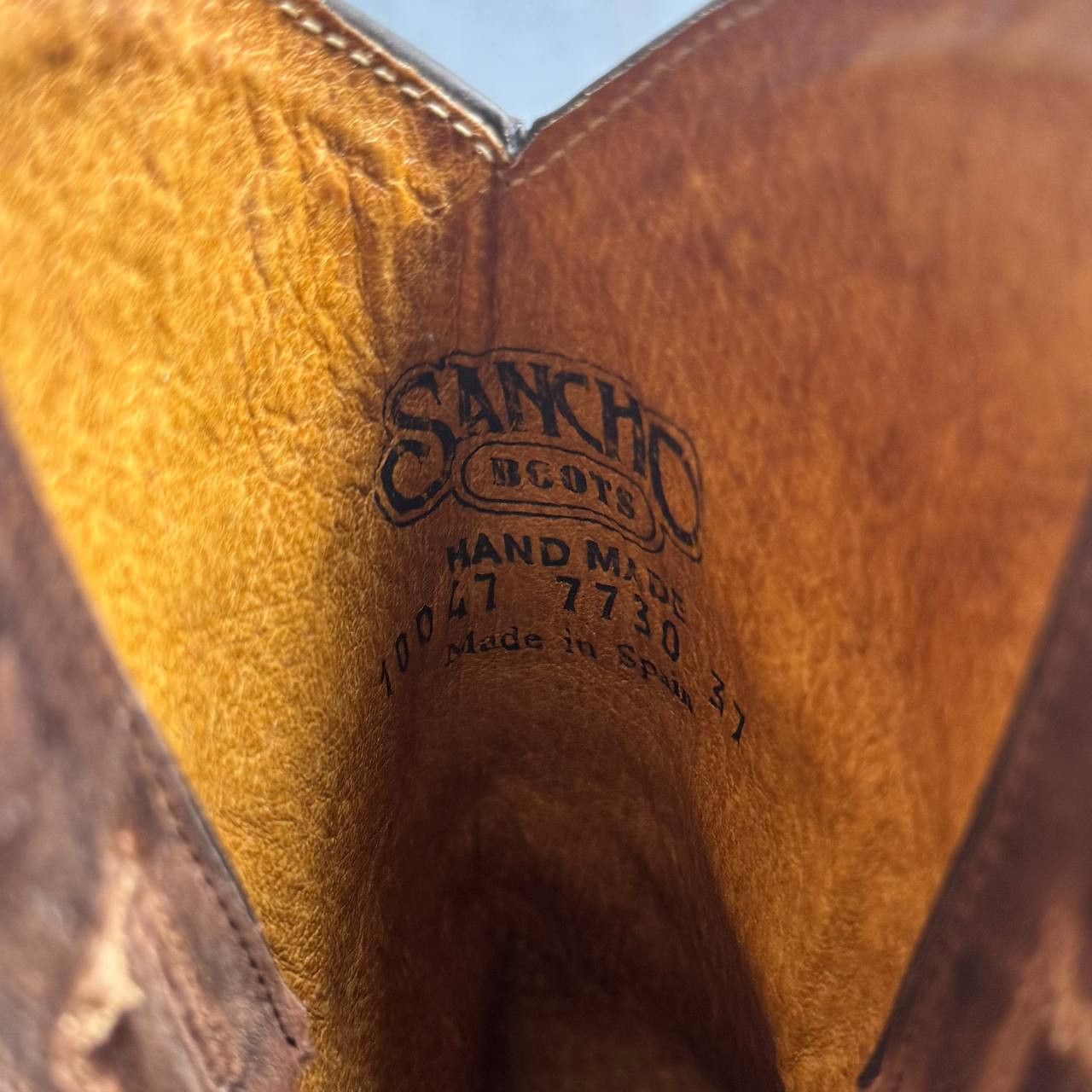 Japanese Brand × Sancho Boots × Vintage Sancho Boots Vintage Western Cowboy Boots Size US 7 / IT 37 - 10 Thumbnail