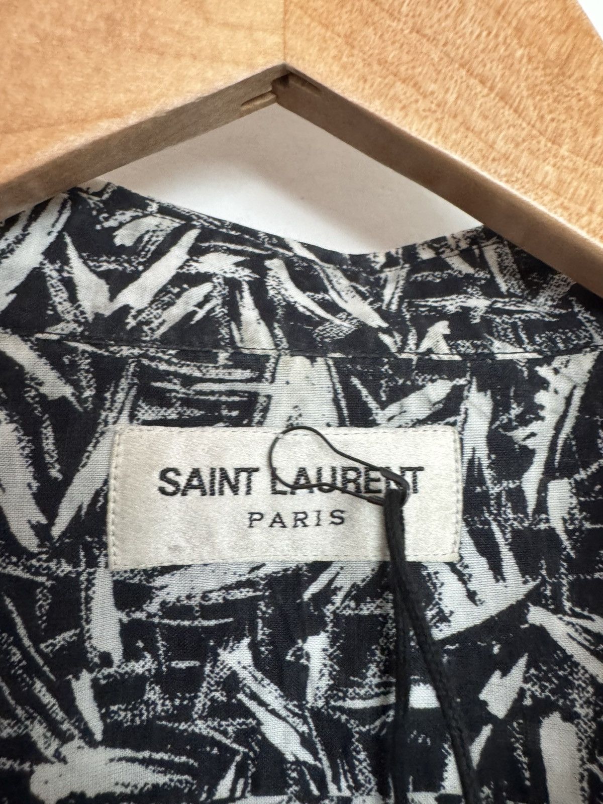 Saint Laurent Paris Iconic Hedi Brushstroke Shirt Size US M / EU 48-50 / 2 - 2 Thumbnail