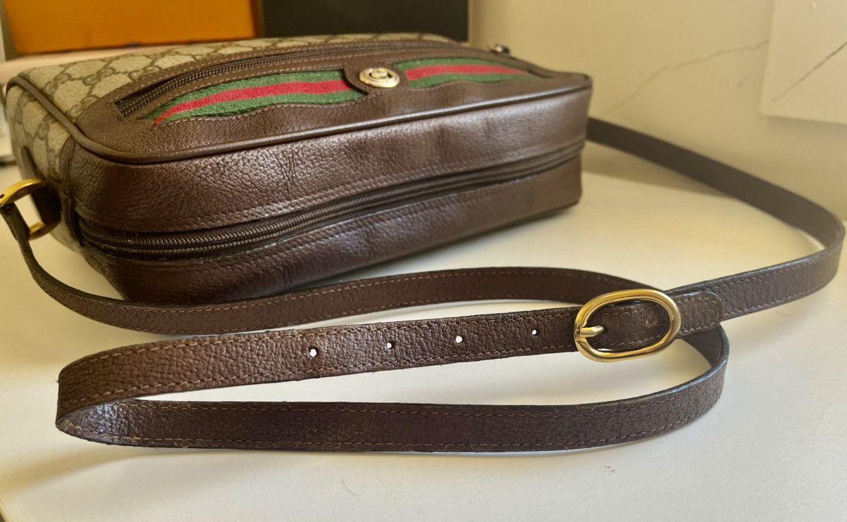 Gucci Gucci Ophidia Sherry Line GG web Crossbody Bag Size ONE SIZE - 16 Thumbnail