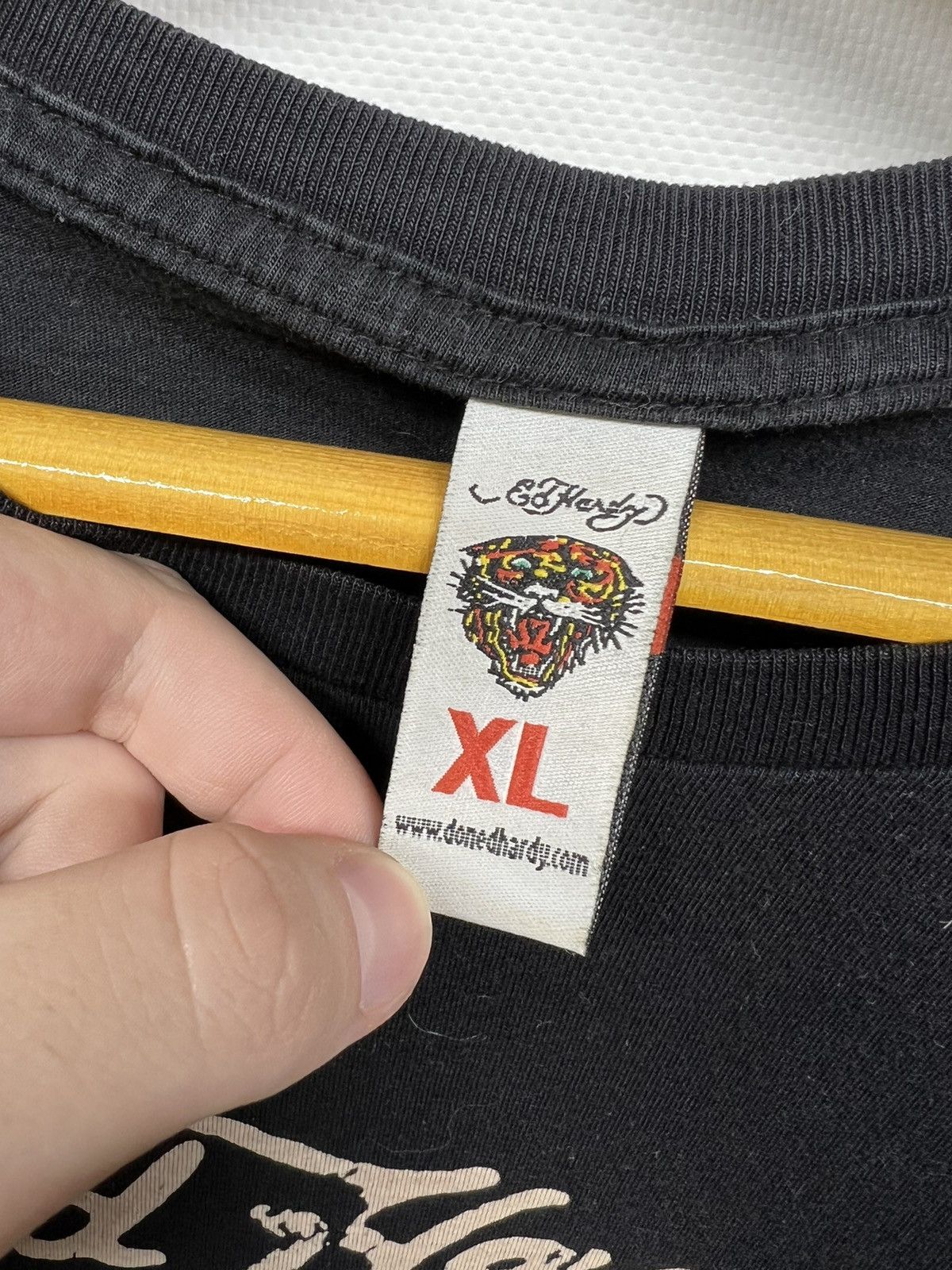 Vintage Y2k Ed Hardy Japan Dragon 🐉 Big Logo Long Sleeve 00s