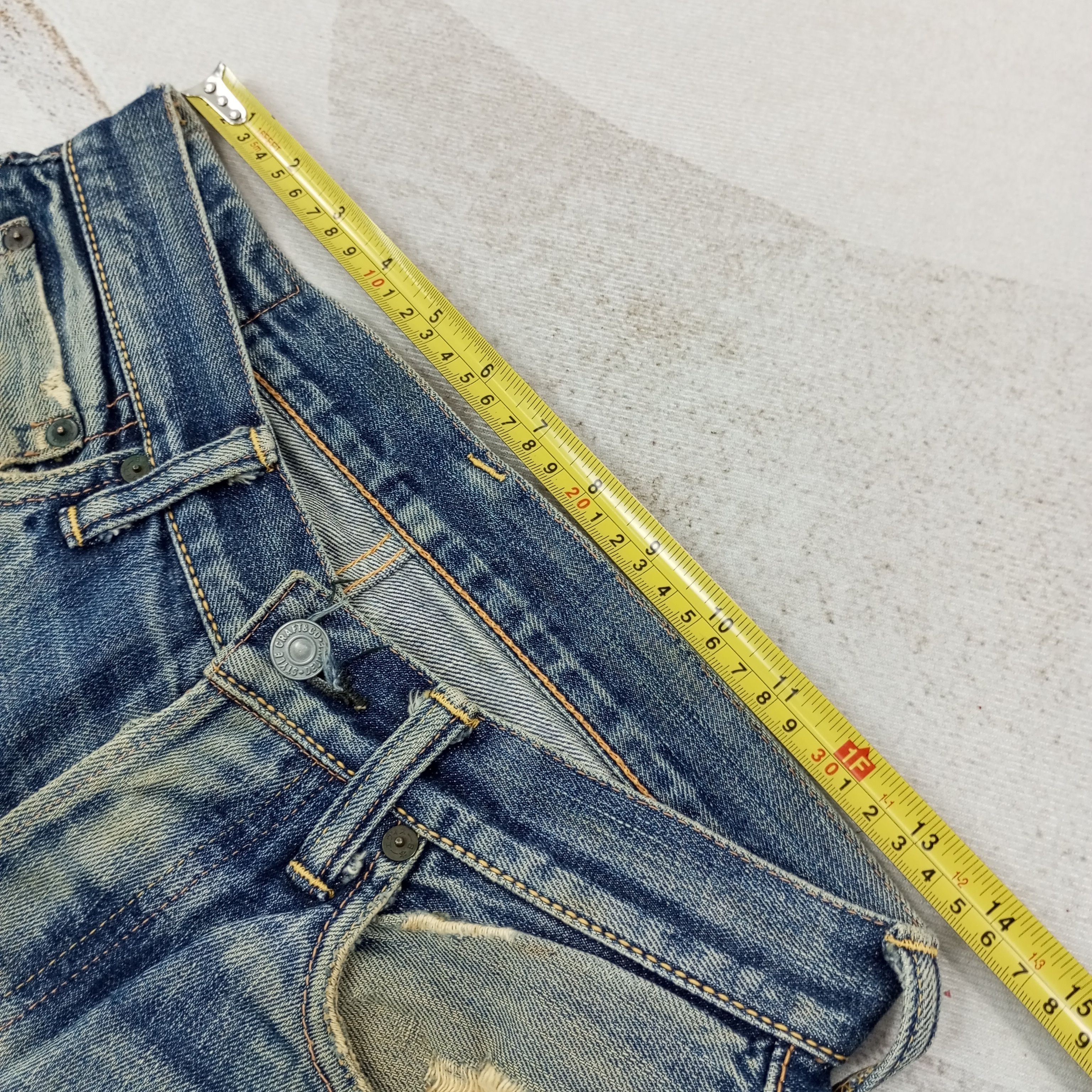 Evisu Evisu Japanese Brand Custom Daicock Jeans c235n5 Size US 27 - 6 Thumbnail