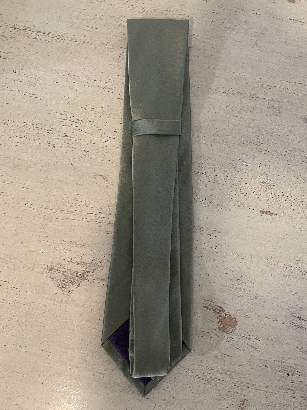 Ralph Lauren Purple Label Silk Satin Tie Size ONE SIZE - 4 Thumbnail