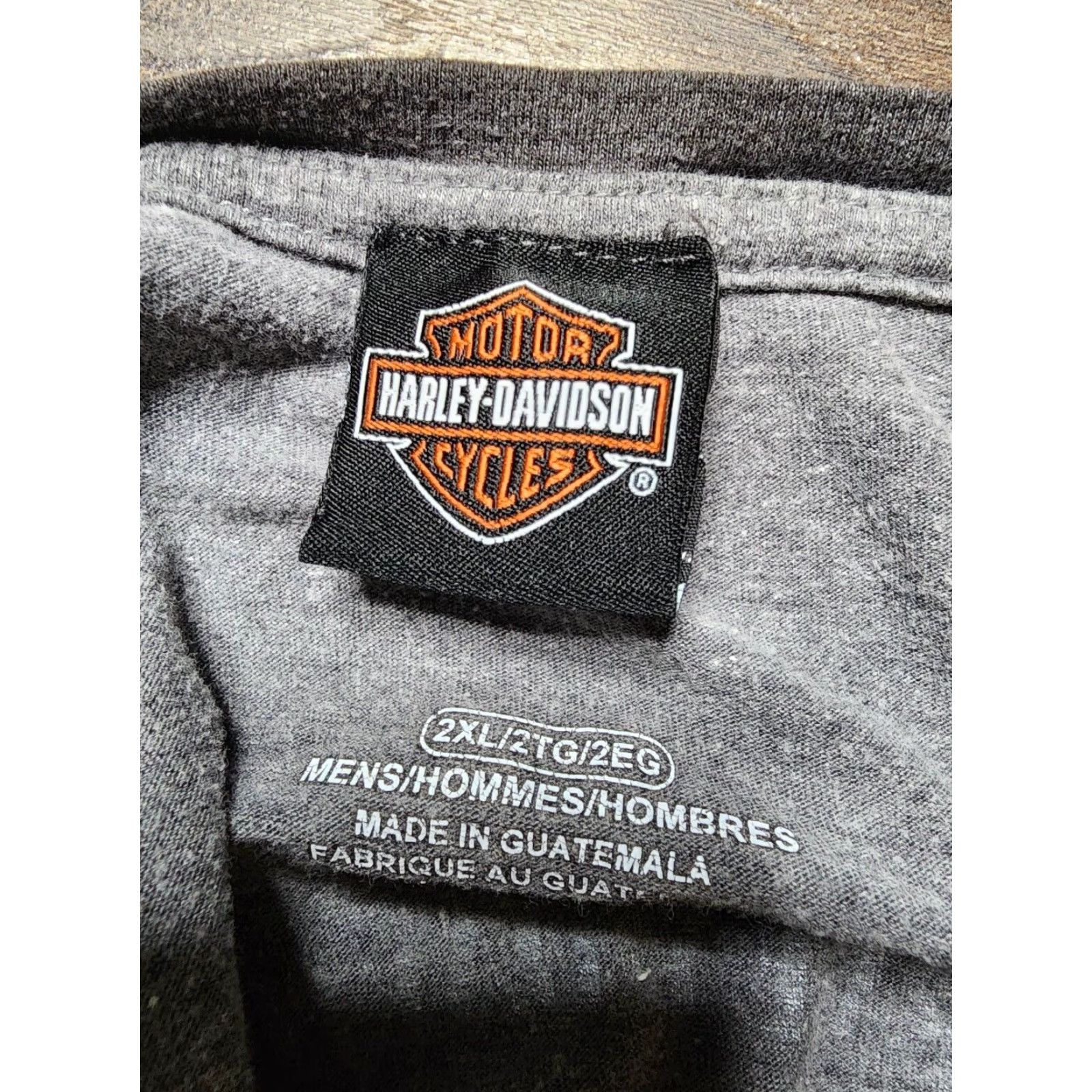 Harley Davidson Vintage Harley-Davidson Men’s 2XL Tank Top Shirt Motorcycles Logo Cotton Gray Adult Summer Size US XXL / EU 58 / 5 - 5 Thumbnail