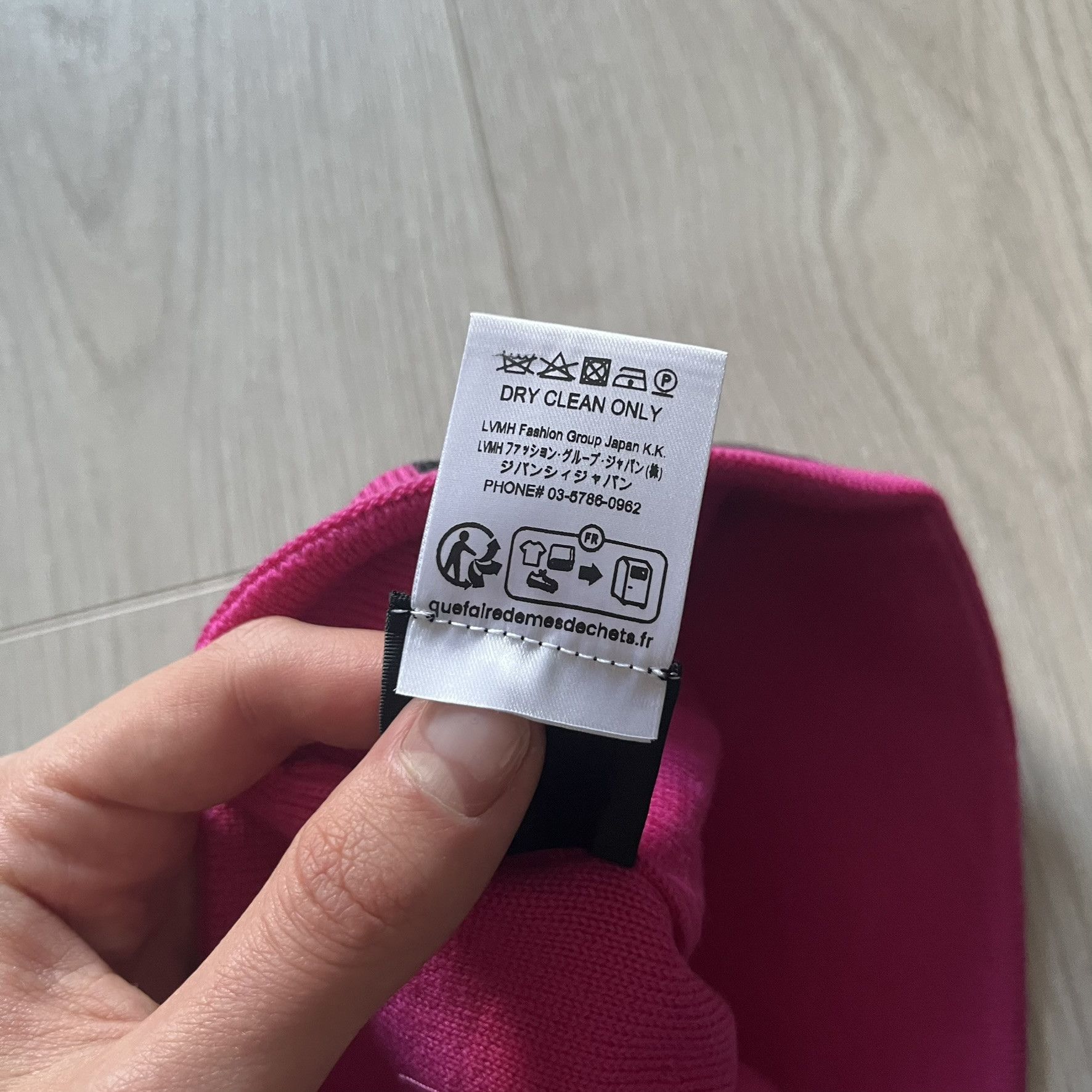 Givenchy Givenchy Jacquard Logo Beanie Pink Size ONE SIZE - 4 Thumbnail