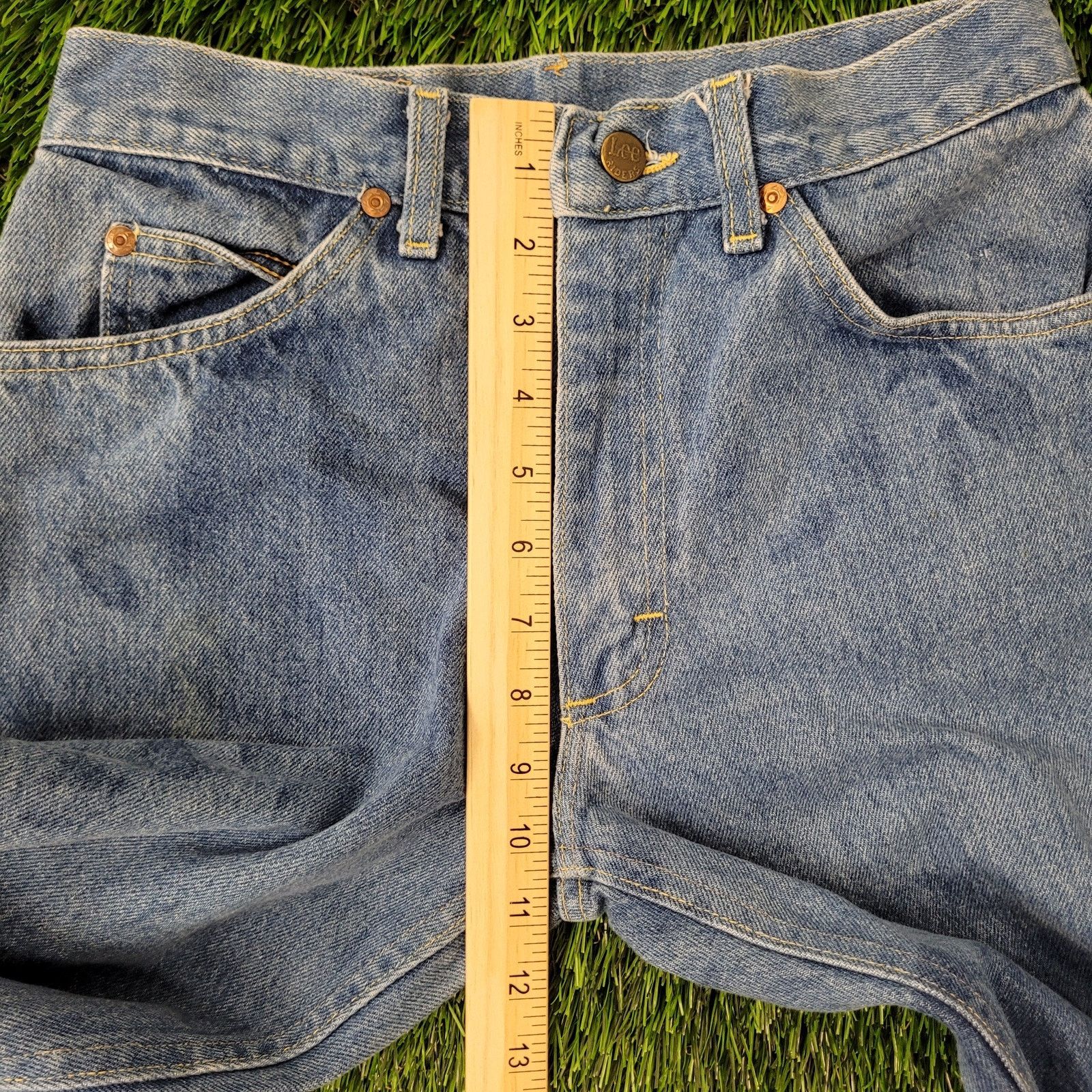 Lee Vintage 80s LEE Riders Jeans 26x31 USA Union-Made Faded Size US 26 / EU 42 - 17 Thumbnail