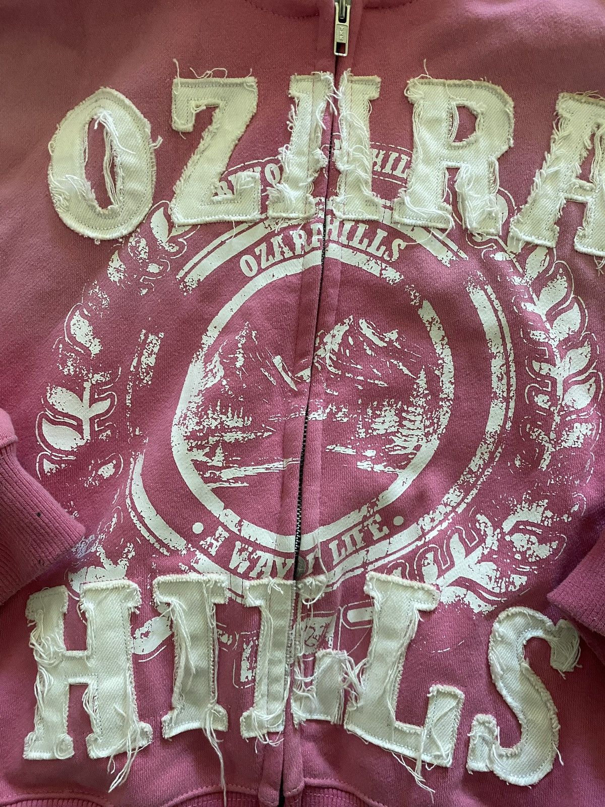 Other Pink Ozira Hills zip-up hoodie #y2kfashion Size US XS / EU 42 / 0 - 2 Thumbnail