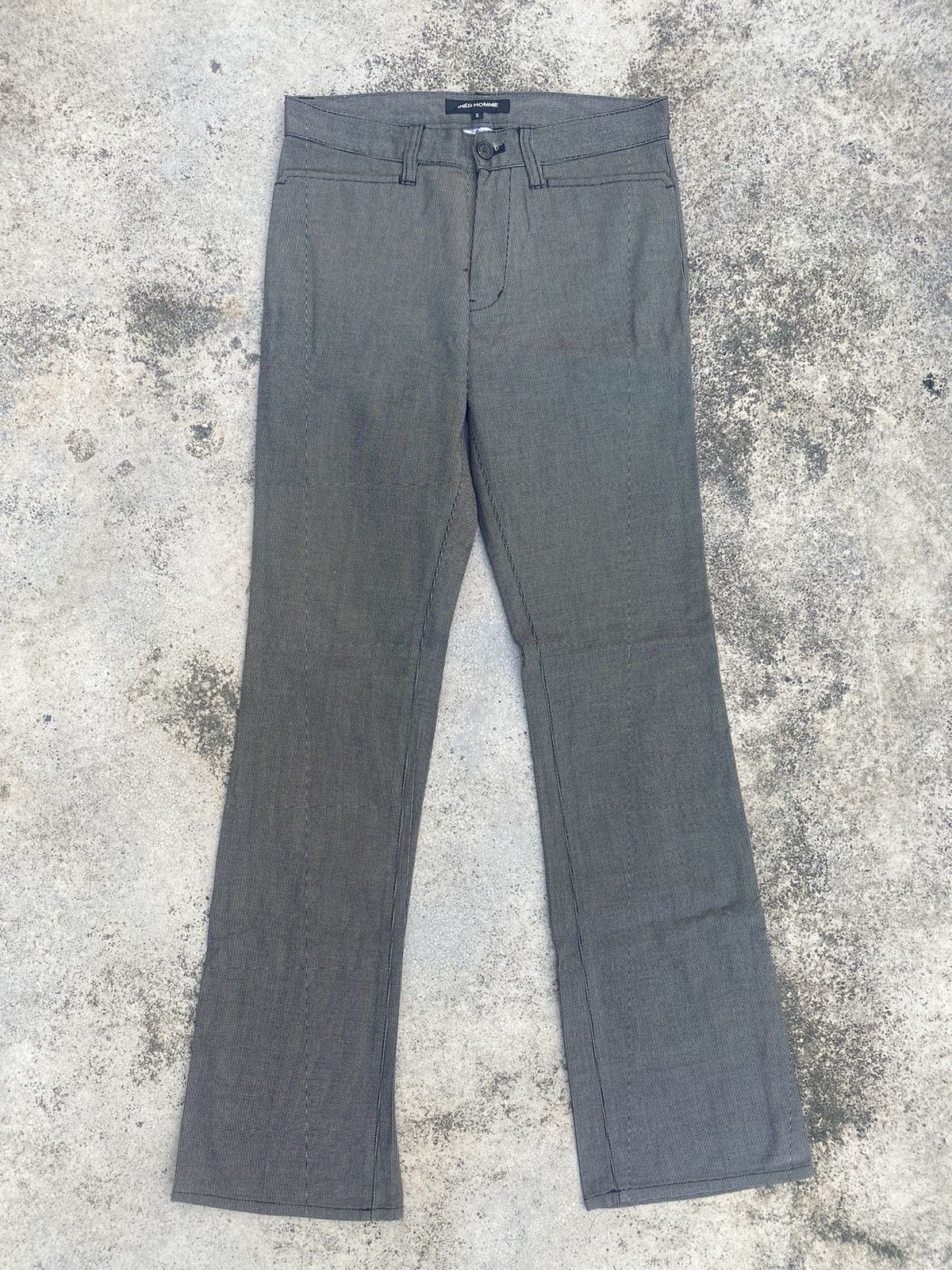 If Six Was Nine × Yohji Yamamoto Flare Jeans Ined Yohji Yamamoto Small Tartan Bootcut Size US 30 / EU 46 - 1 Thumbnail