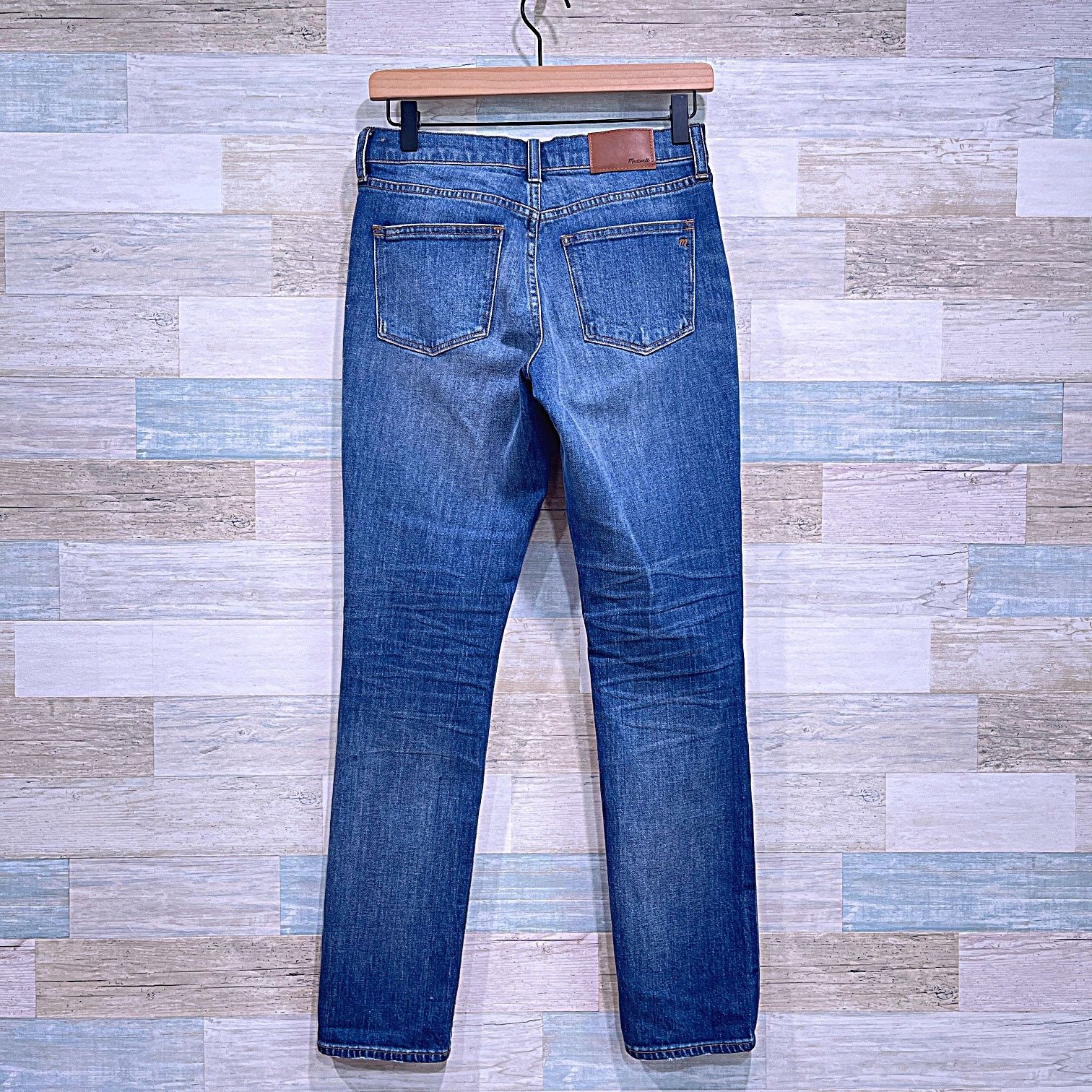 Madewell MADEWELL Slim Boyjean Brinville Wash Ripped Womens 24 Size 24" / US 00 / IT 34 - 4 Thumbnail