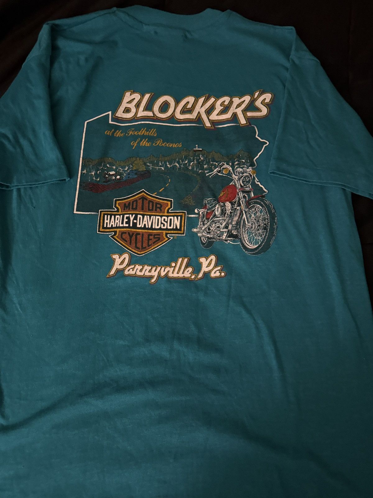 Vintage Vtg 1986 Harley Davidson, Screaming Eagle, XL Size US XL / EU 56 / 4 - 4 Thumbnail