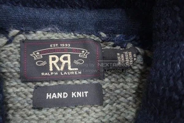 RRL Ralph Lauren RRL Vintage S Size Flagship Sweater. Size US S / EU 44-46 / 1 - 3 Thumbnail