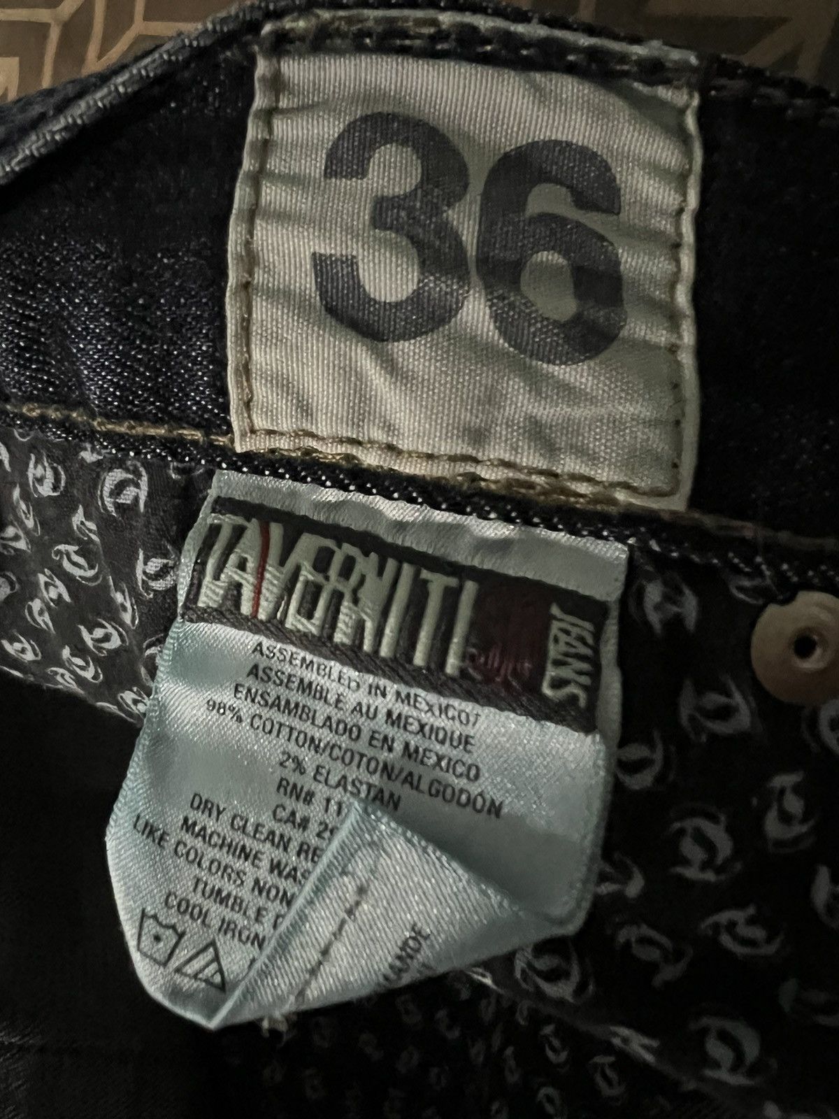Jimmy Taverniti Vintage Taverniti So Jeans James 19 Fade Blue Denim Flare Size US 36 / EU 52 - 22 Thumbnail