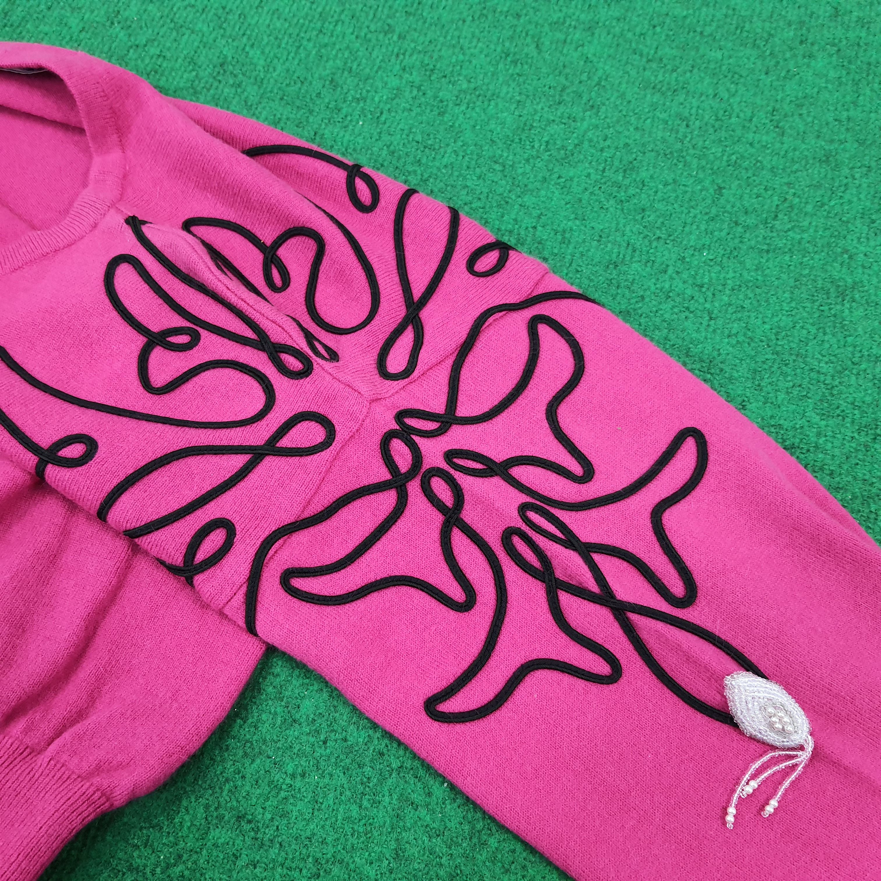 Vintage × Yves Saint Laurent Vintage Yves Saint Laurent Paris Italian Designer Sweatshirt Size S / US 4 / IT 40 - 6 Thumbnail