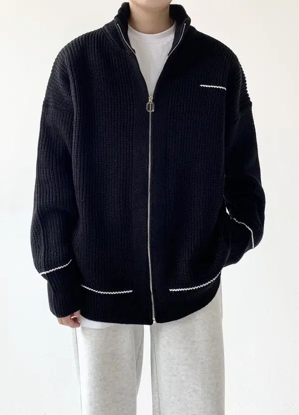 Other Knit cardigan sweater Size US L / EU 52-54 / 3 - 3 Thumbnail