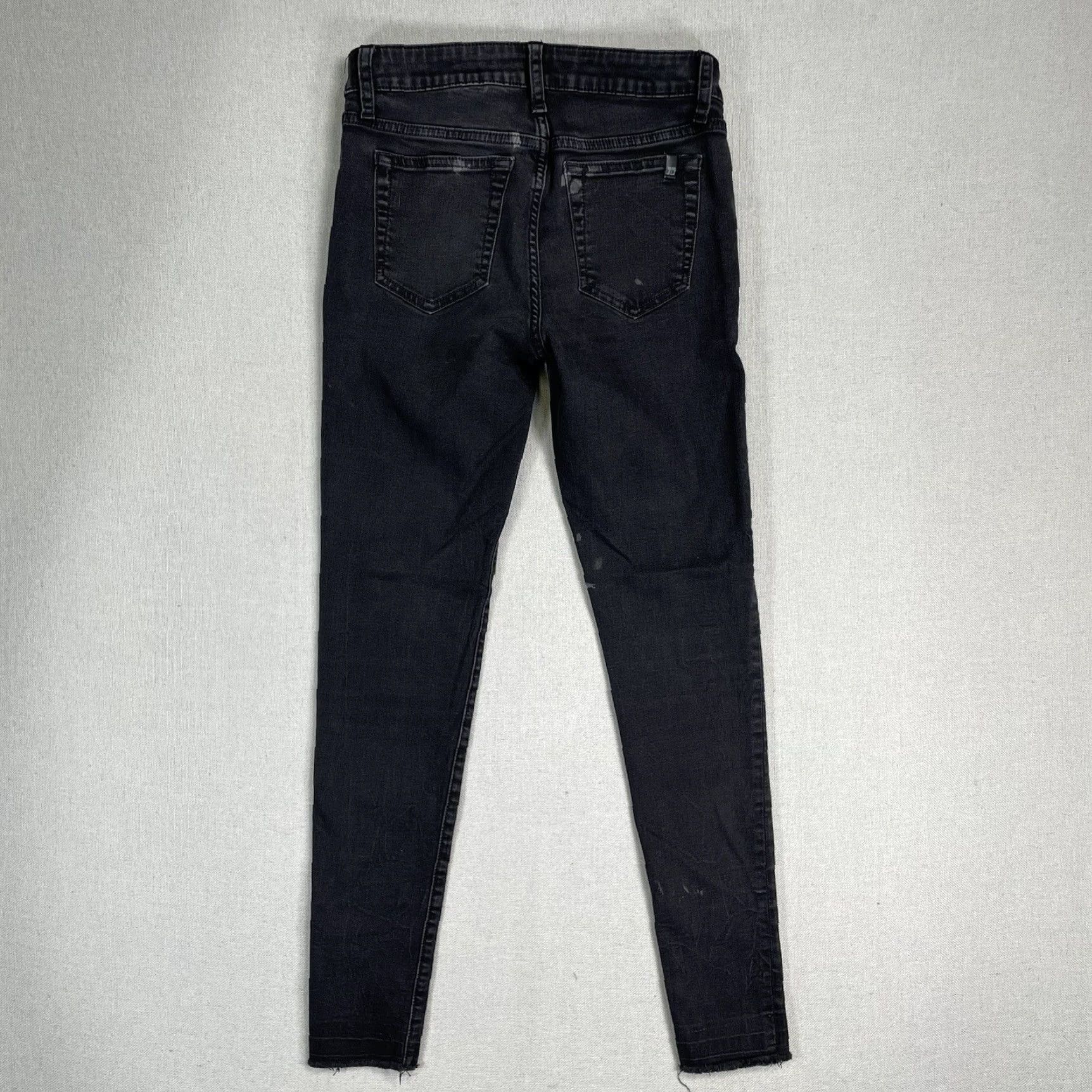 Vintage **Women Size 27 Black Skinny Jeans Mid Rise Zipper** User: Women Size 27 Black Skinny Jeans Mid Rise Zipper Size 27" / US 4 / IT 40 - 7 Thumbnail