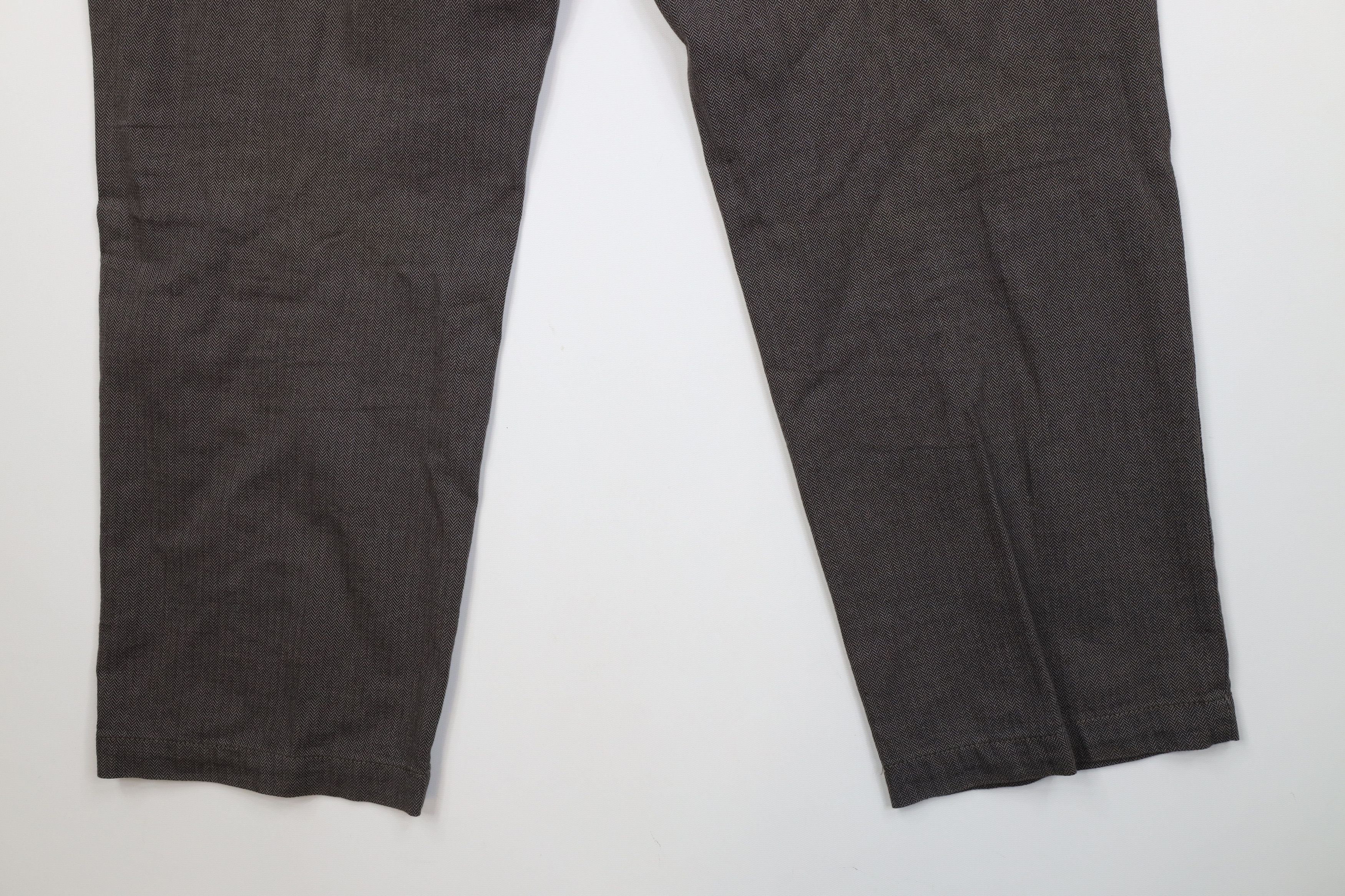 Polo Ralph Lauren Vintage 90s Ralph Lauren Herringbone Wide Leg Chino Pants Size US 42 / EU 58 - 14 Thumbnail