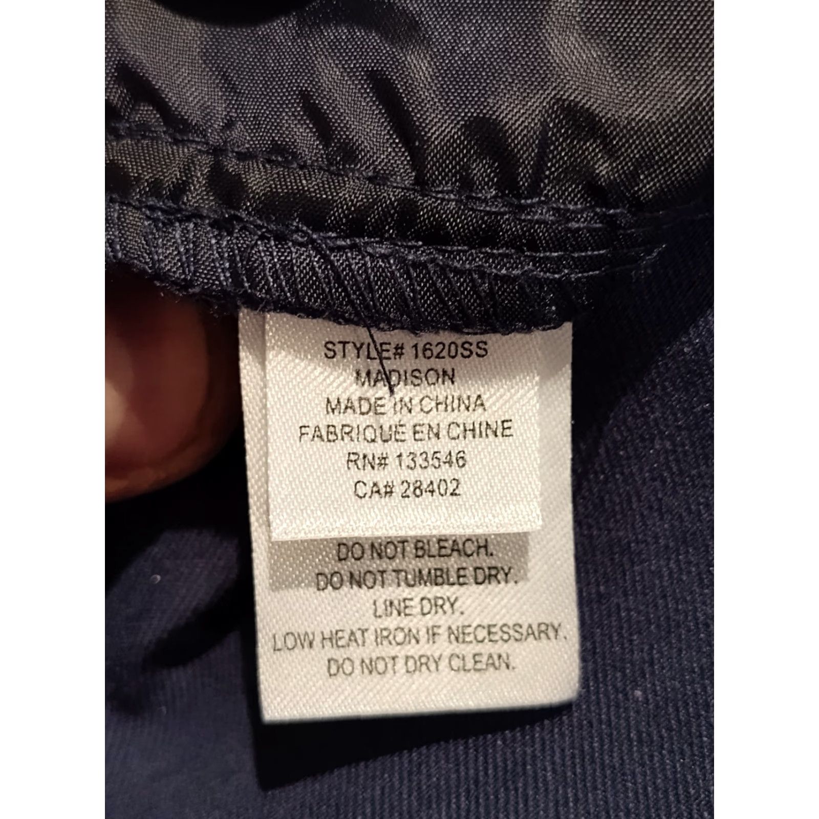Vintage Crosby Pants Womens 4 Blue/Gray Stretch Flat Front Chino Dress Slacks 30x28 Size 27" / US 4 / IT 40 - 7 Thumbnail