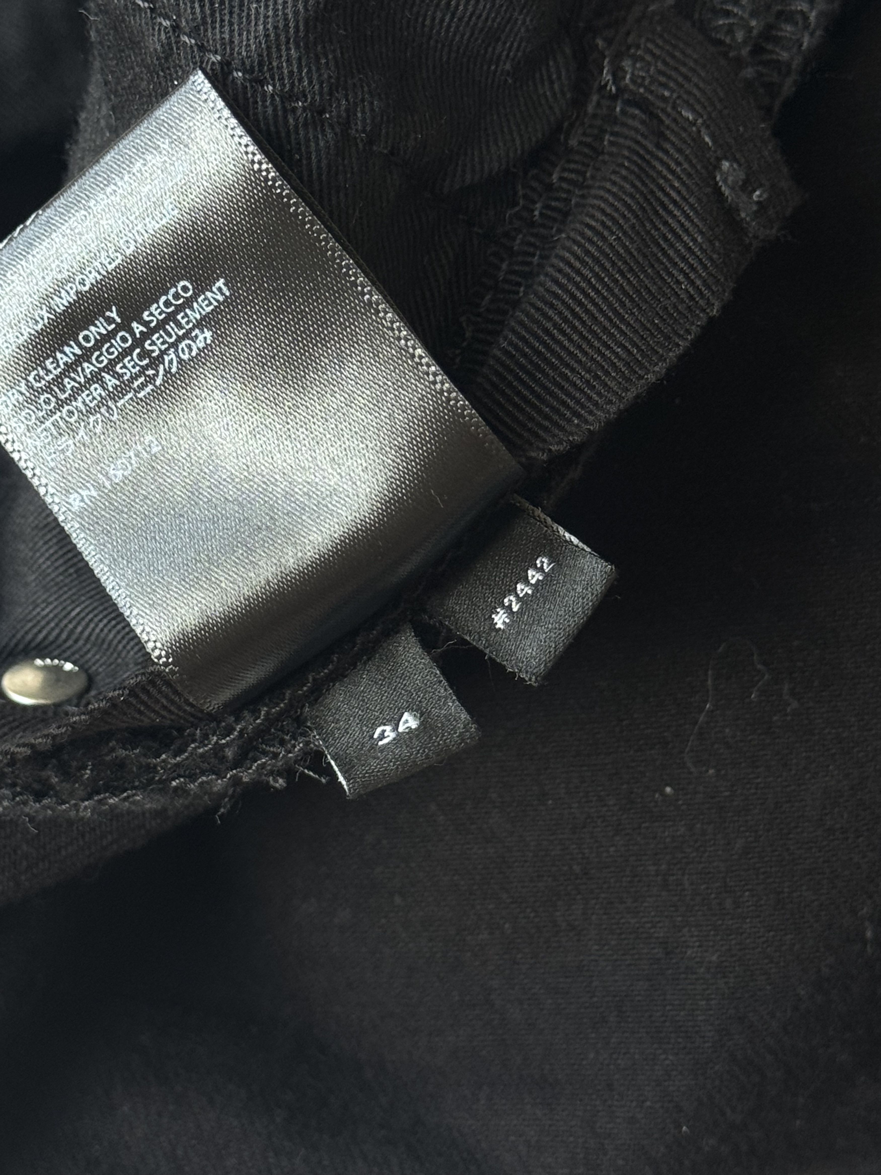 Amiri AMIRI CRYSTAL TRACK | SIZE 34 Size US 34 / EU 50 - 8 Thumbnail