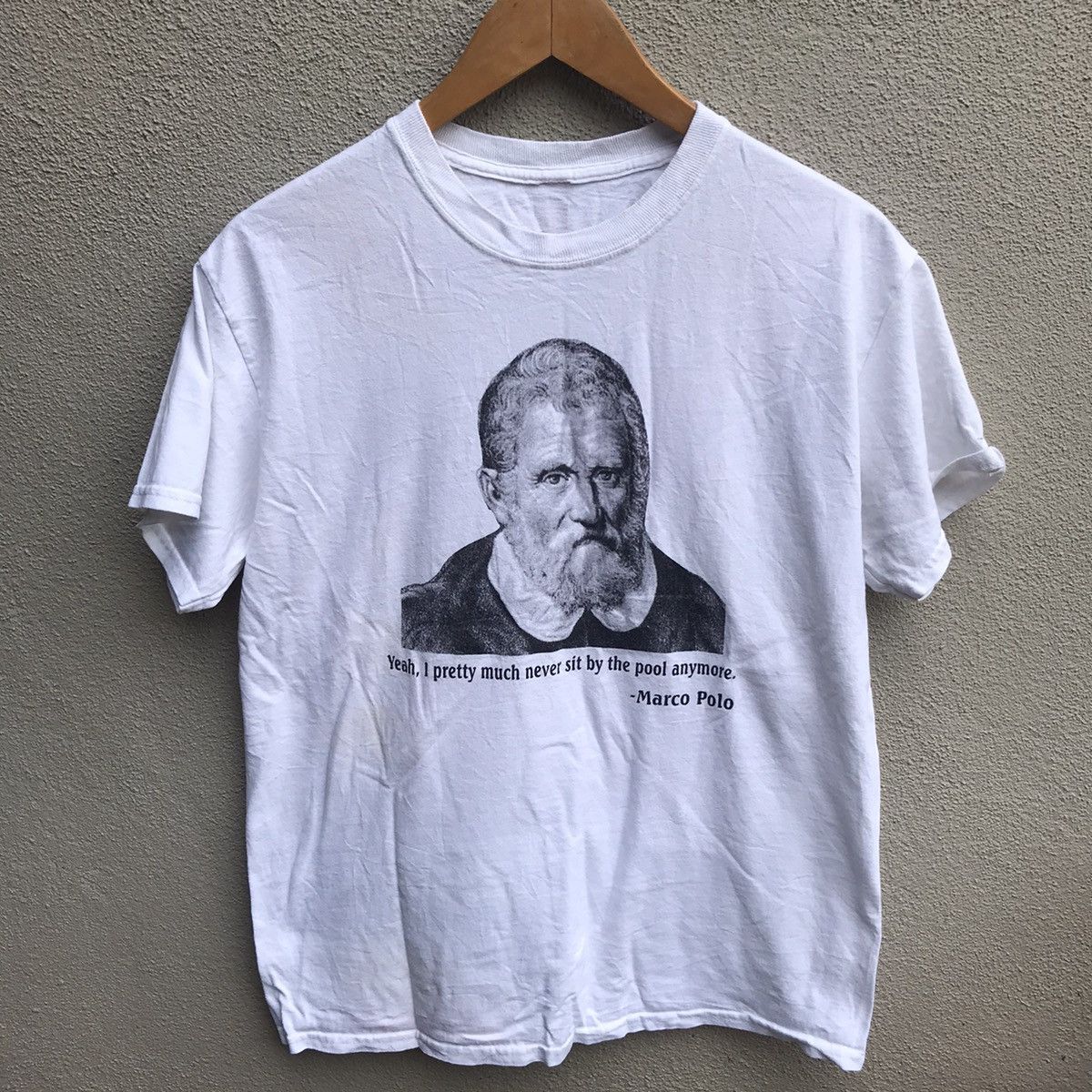 If Six Was Nine MARCO POLO photo art tee Size US M / EU 48-50 / 2 - 2 Thumbnail
