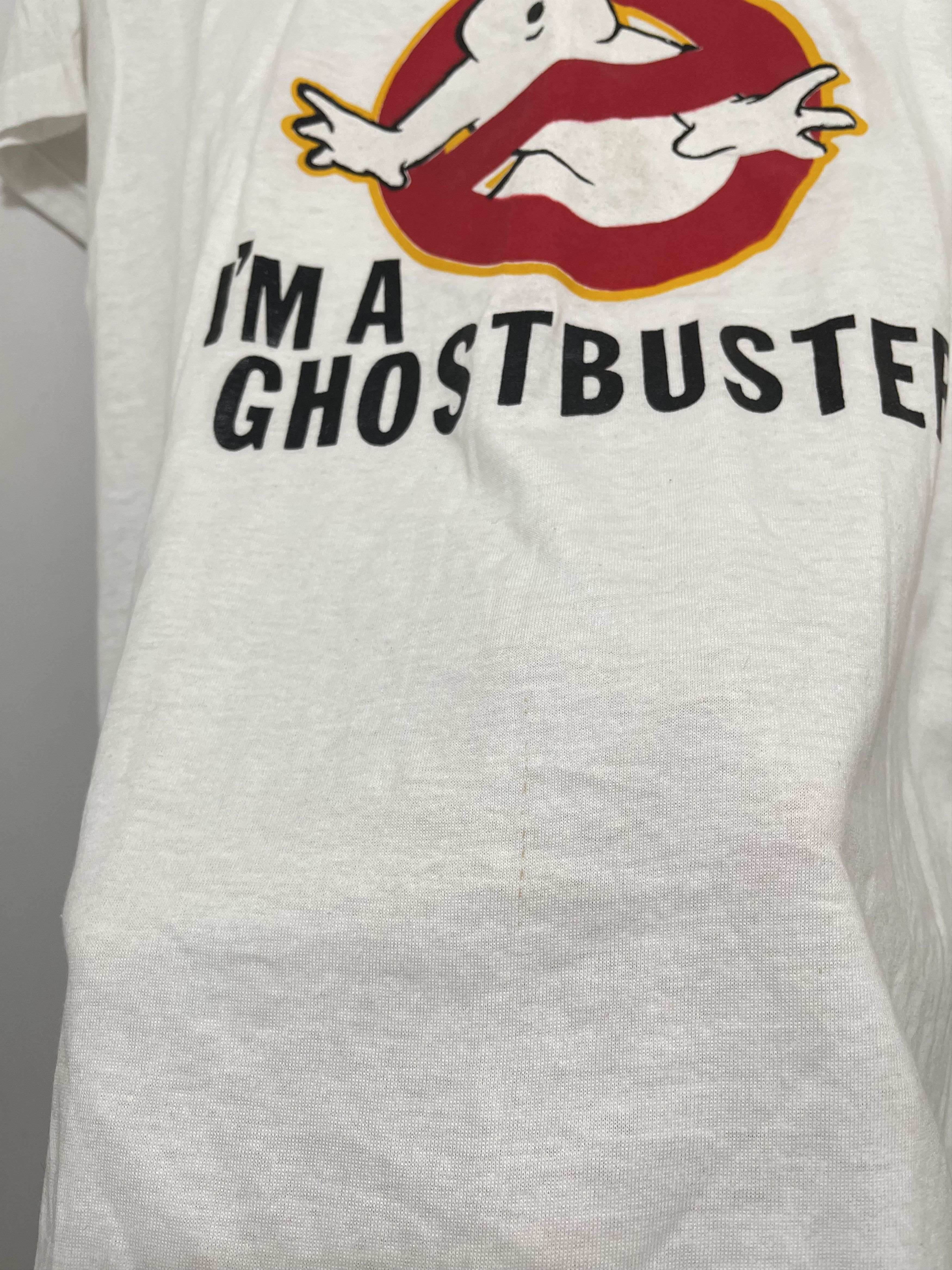 Vintage Vintage 1980s Ghostbusters 50 cotton poly Tee Halloween Size US XL / EU 56 / 4 - 10 Thumbnail