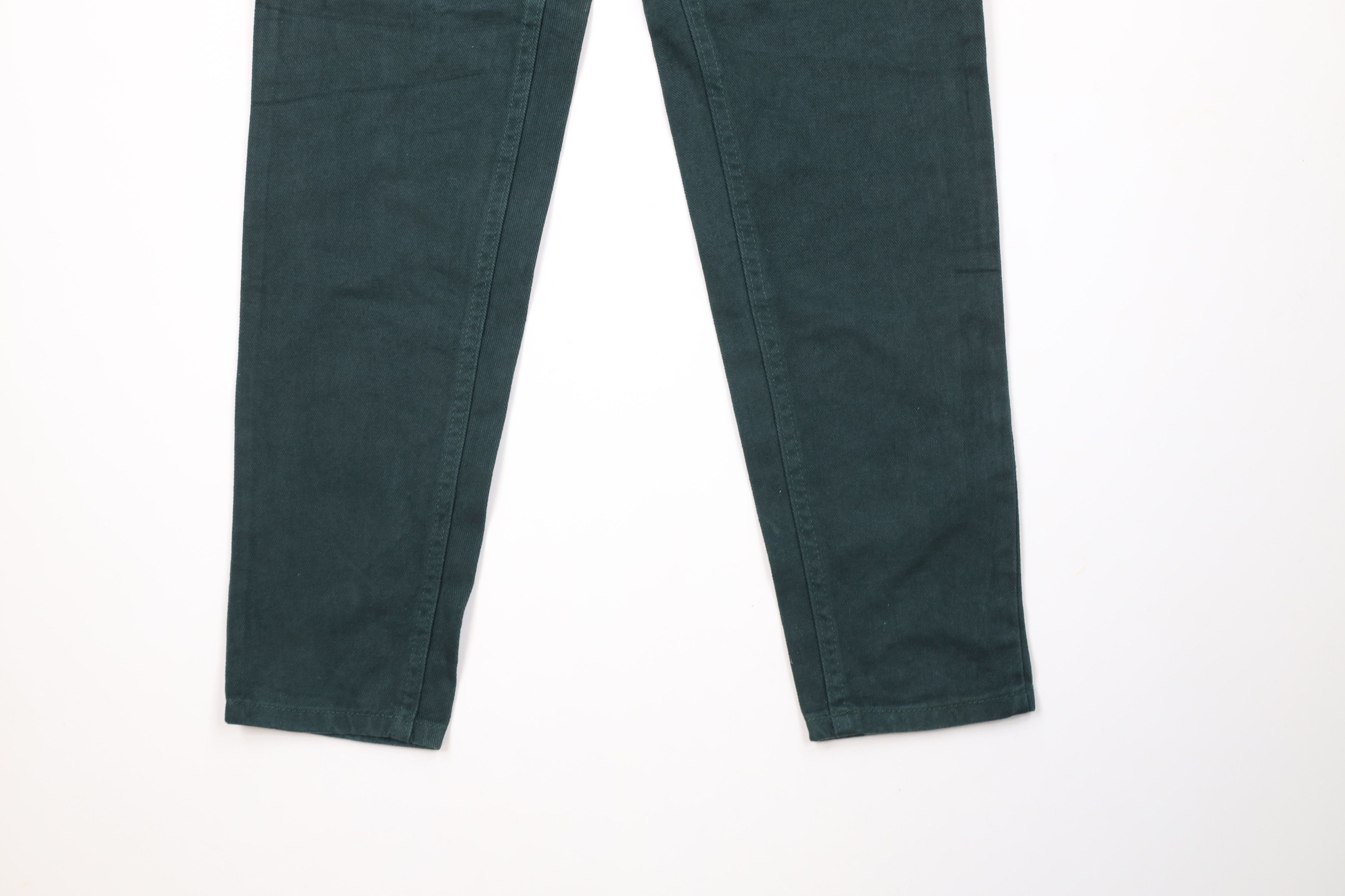 Lee × Vintage Deadstock Vintage 90s Lee Fit Tapered Leg Jeans Green USA Size 28" / US 6 / IT 42 - 4 Thumbnail