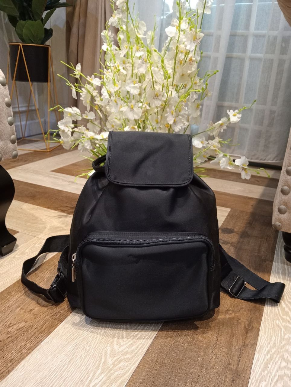 Yohji Yamamoto YOHJI YAMAMOTO Y'SACCS POUR HOMME BLACK BACKPACK Size ONE SIZE - 1 Thumbnail