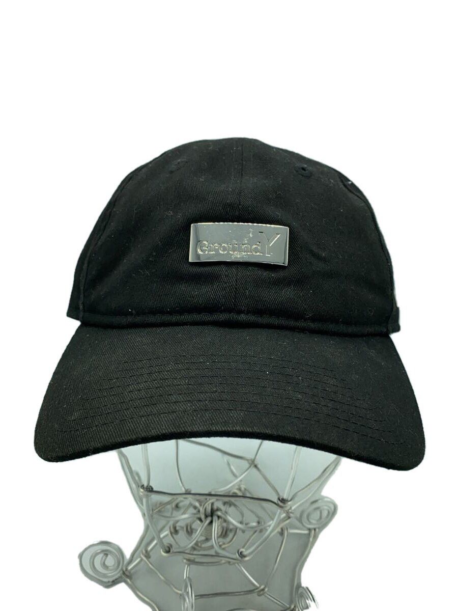 Yohji Yamamoto yohji yamamoto Ground Y × NEW ERA Cotton/BLK Cap Size ONE SIZE - 1 Thumbnail