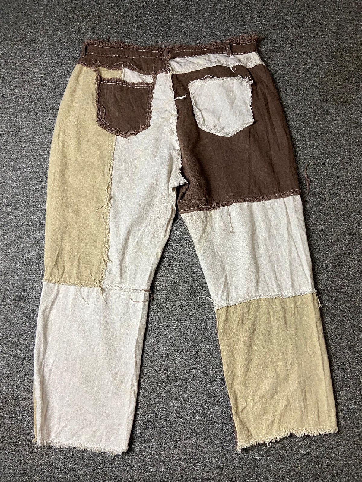 Shein Shein Brand Brown Patches Style Pants (148) Size US 41 - 6 Thumbnail
