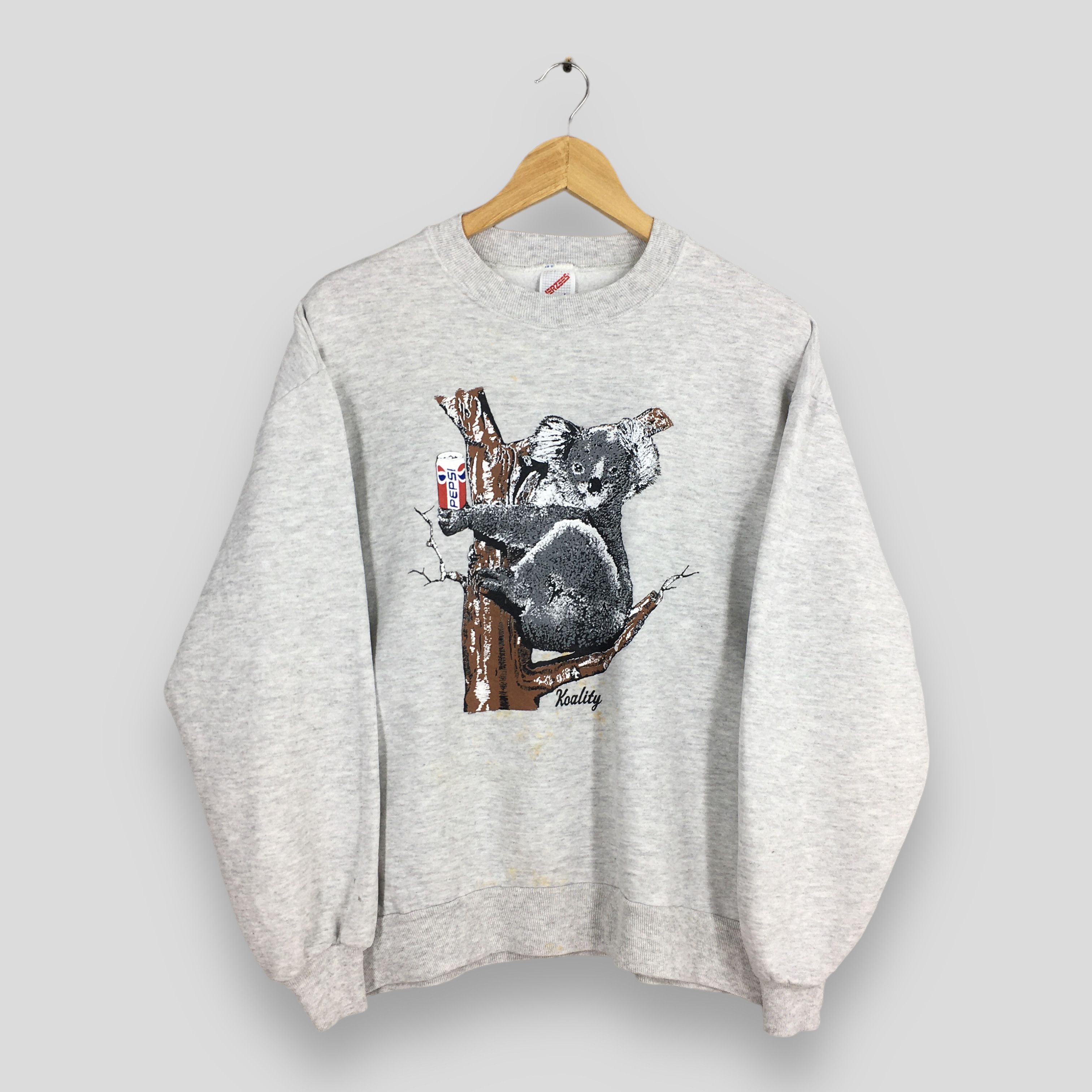 Vintage Pepsi Koala Australia Sweatshirt Large