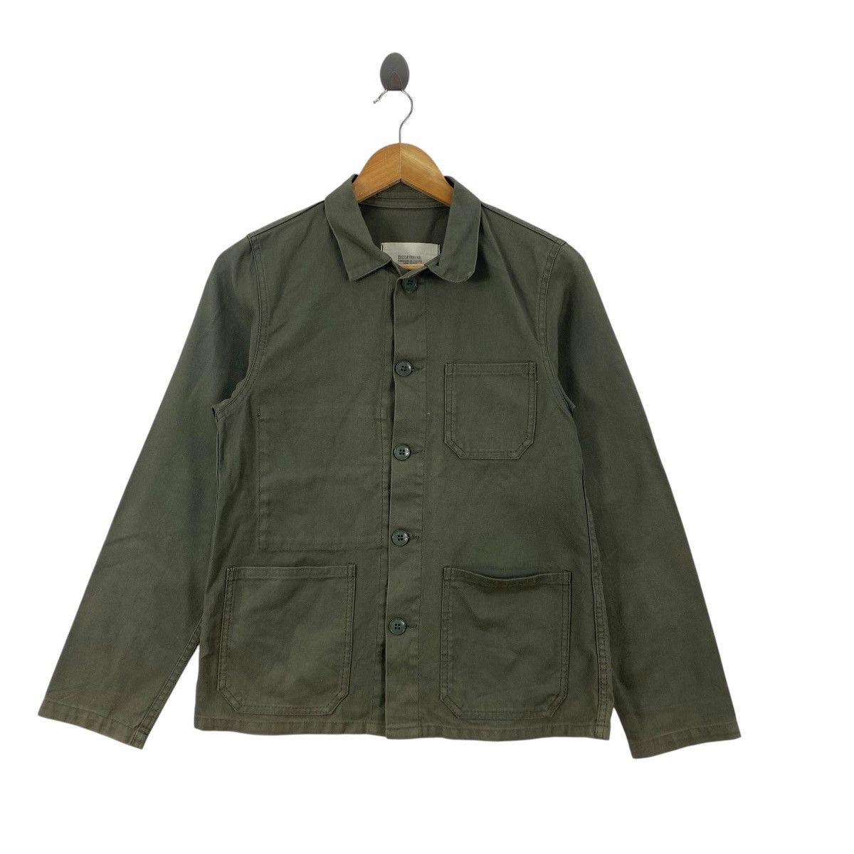 Vintage Vintage UNIVERSAL OVERALL Chore Jacket Workwear Button Up Size US S / EU 44-46 / 1 - 4 Thumbnail