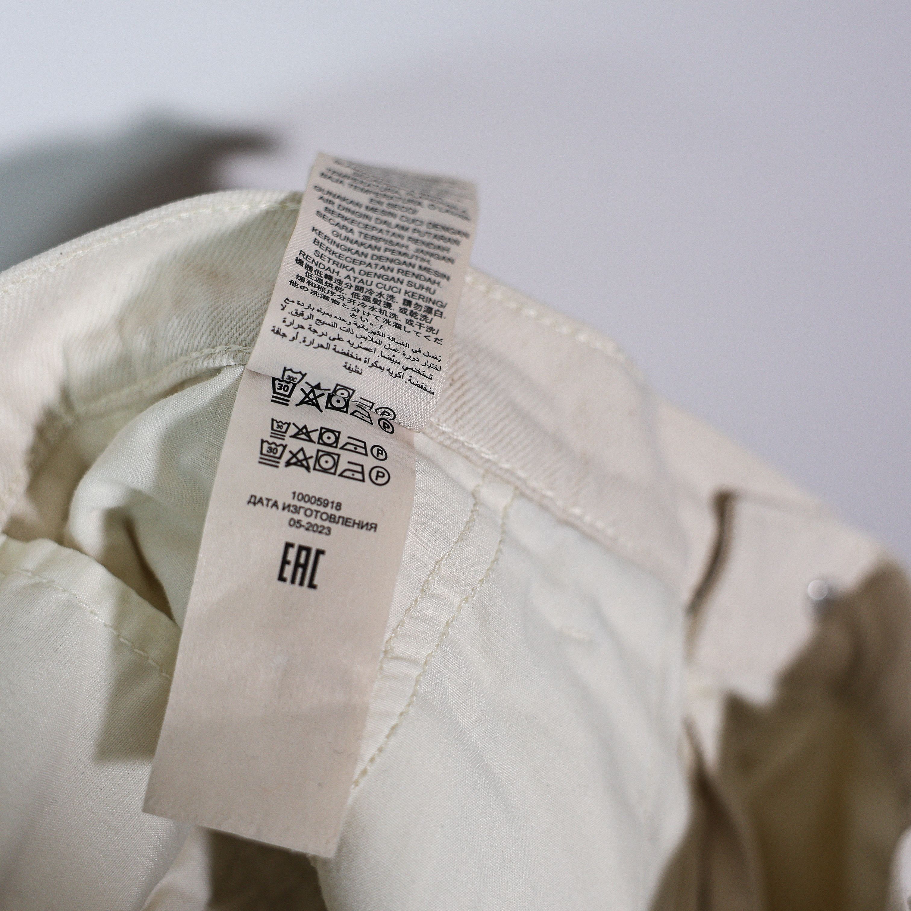 Tory Burch Tory Burch Cotton Pleated Front Straight Size 28" / US 6 / IT 42 - 3 Thumbnail