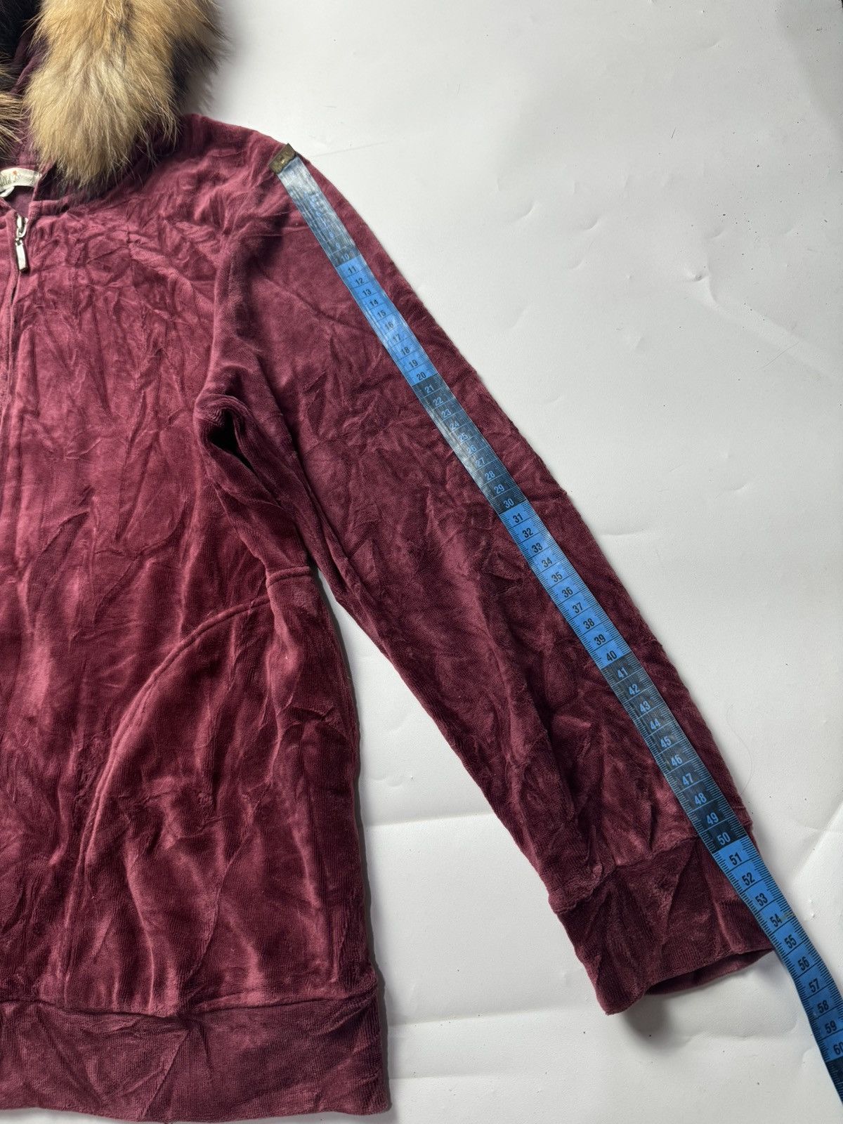 If Six Was Nine × Japanese Brand × Le Grande Bleu (L.G.B.) Velvet Fur Hoodie Japanese Lgb Style Size US M / EU 48-50 / 2 - 7 Thumbnail