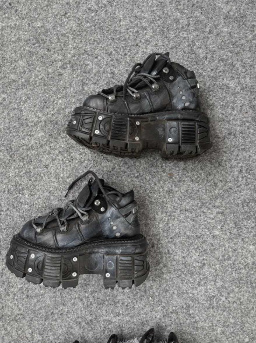 New Rock new rock custom punk goth y2k rave punk boots m tank 106t Size US 8 / IT 38 - 2 Thumbnail