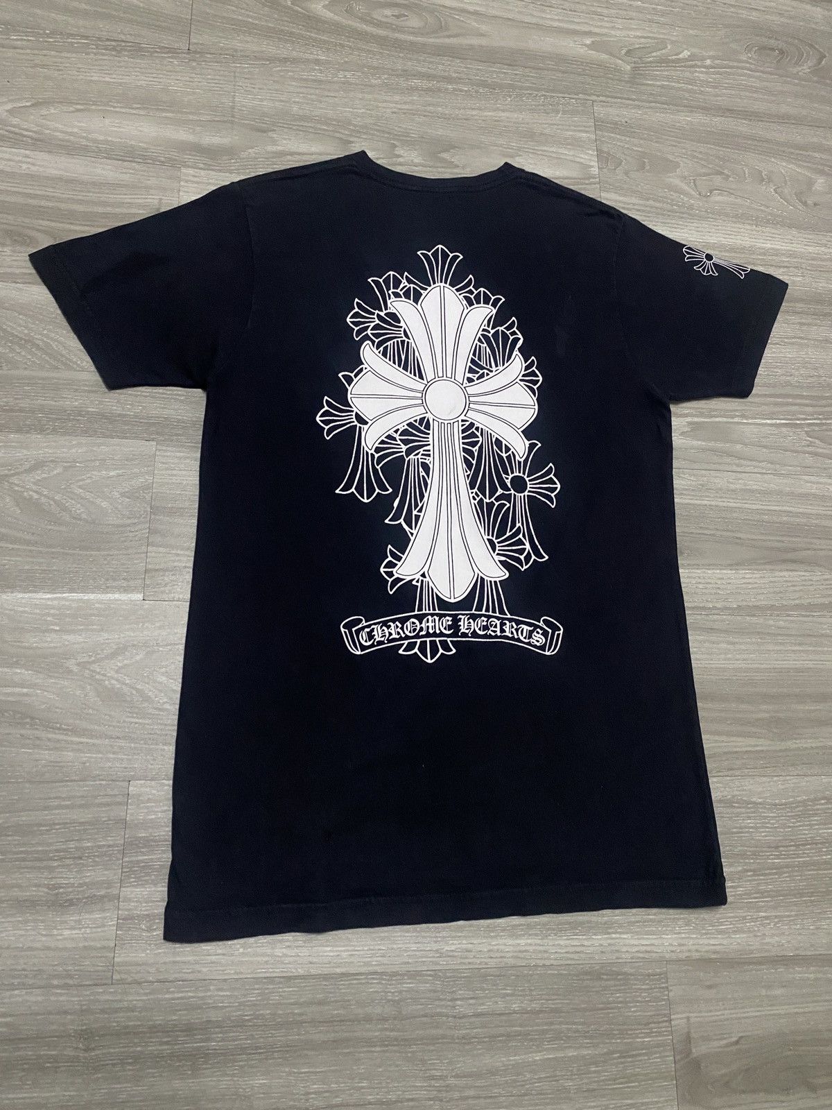 Chrome Hearts Cemetary Cross Tee | Grailed
