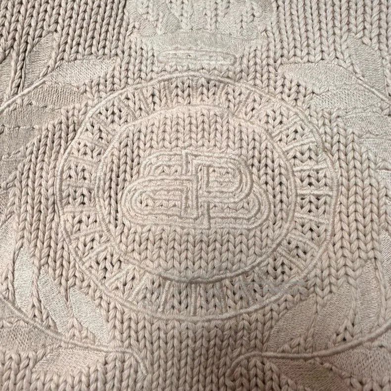 Balenciaga Balenciaga Wheat Ear Embroidered Sweater. Size US S / EU 44-46 / 1 - 5 Thumbnail