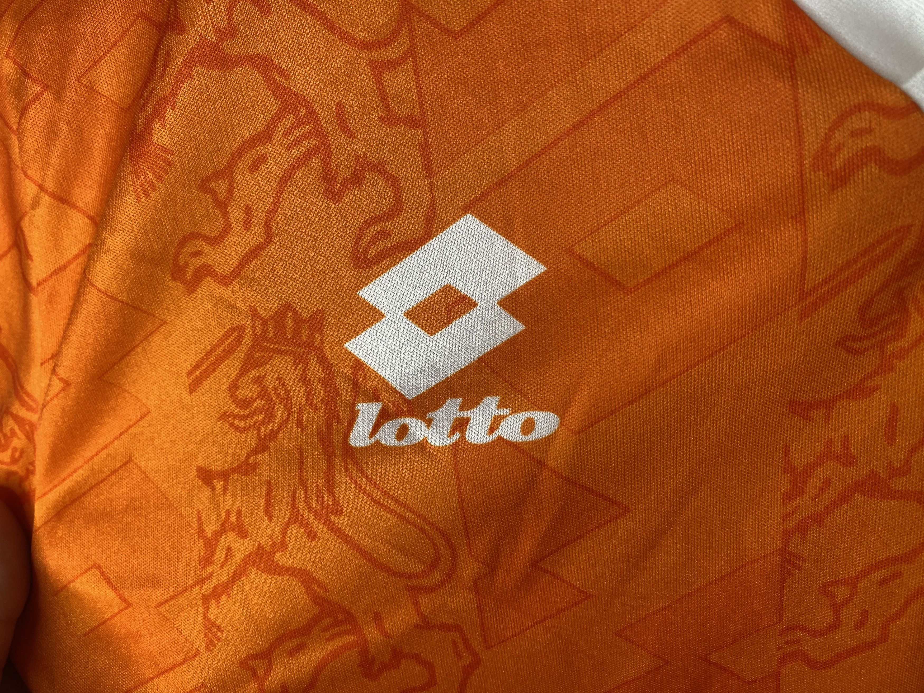 UEFA NETHERLANDS TEAM 1992 1994 HOME FOOTBALL SHIRT SOCCER JERSEY Size US S / EU 44-46 / 1 - 4 Thumbnail