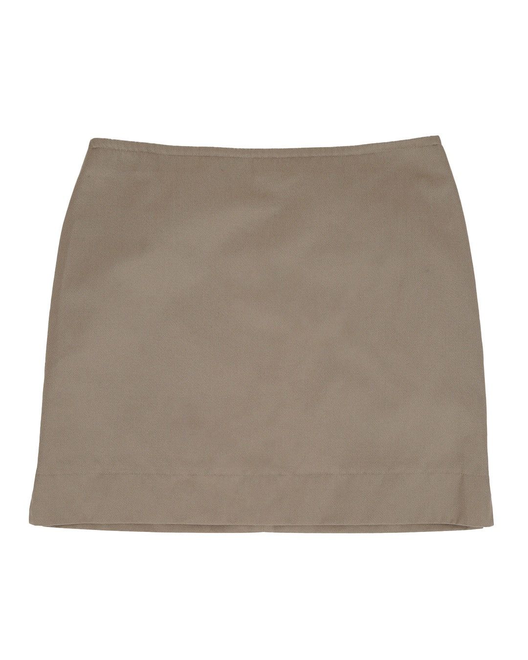 Miu Miu Miu Miu S/S1998 Mini Skirt in Khaki Size 27" / US 4 / IT 40 - 2 Thumbnail