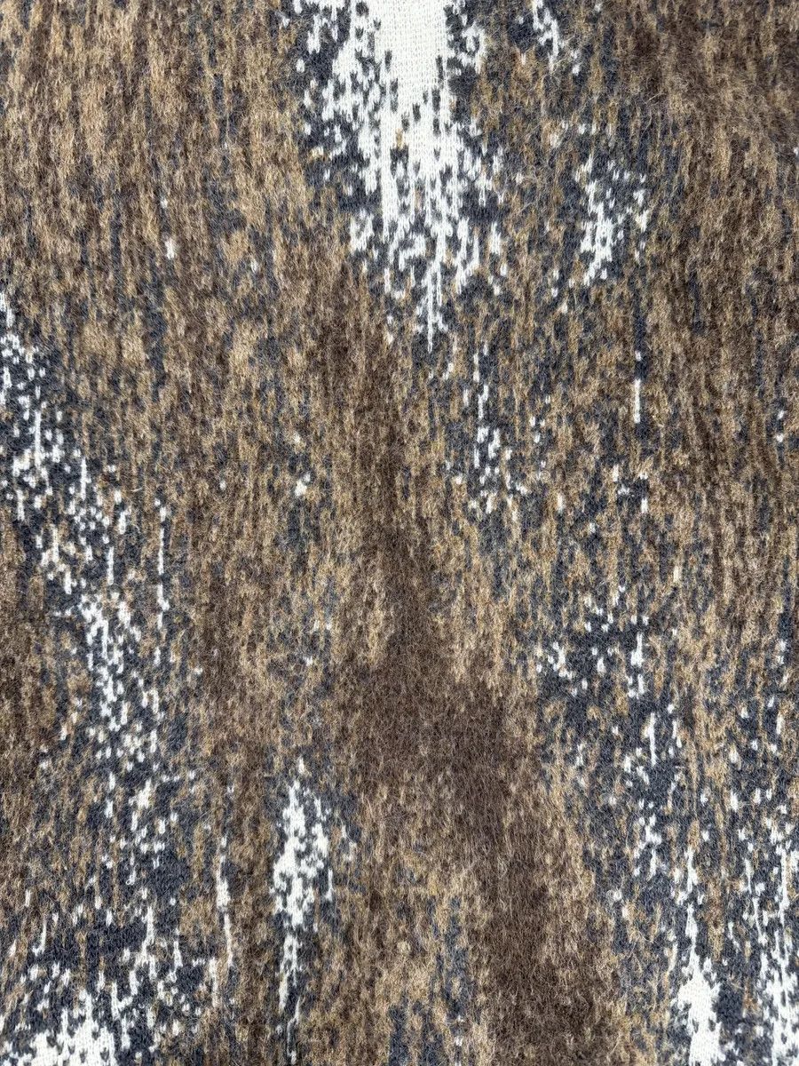 Roberto Cavalli 2000s Roberto Cavalli Brown Wool Mohair Fur Collar Light Jacket Size US XL / EU 56 / 4 - 7 Thumbnail